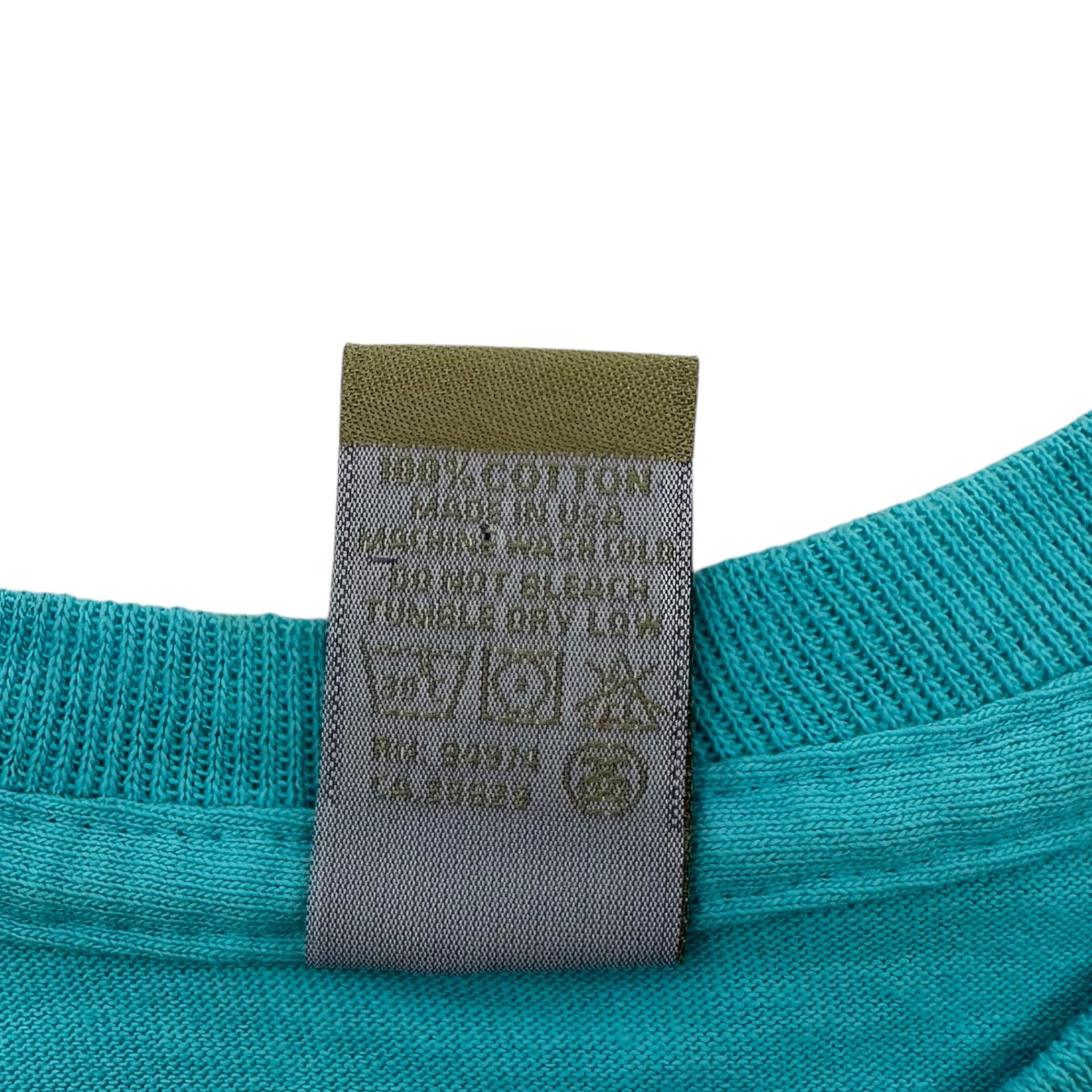 STUSSY(ステューシー) 90's Homage logo mini T-shirt オマージュ ロゴ ミニ Tシャツ S ブルー 90年代