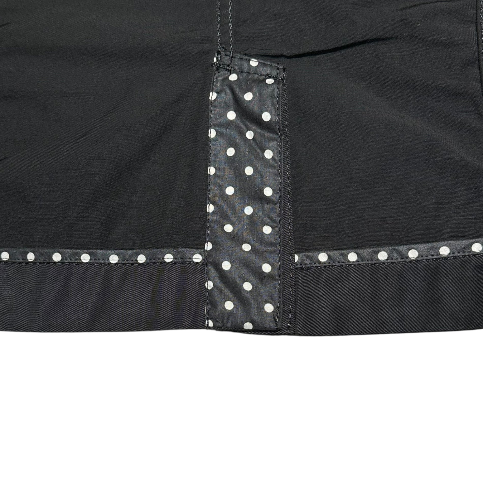 tricot COMME des GARCONS(トリココムデギャルソン) 10SS Cotton Nylon Cloth 2B Casual Jacket コットン ナイロン クロス カジュアル ジャケット TE-J007 L ブラック AD2009