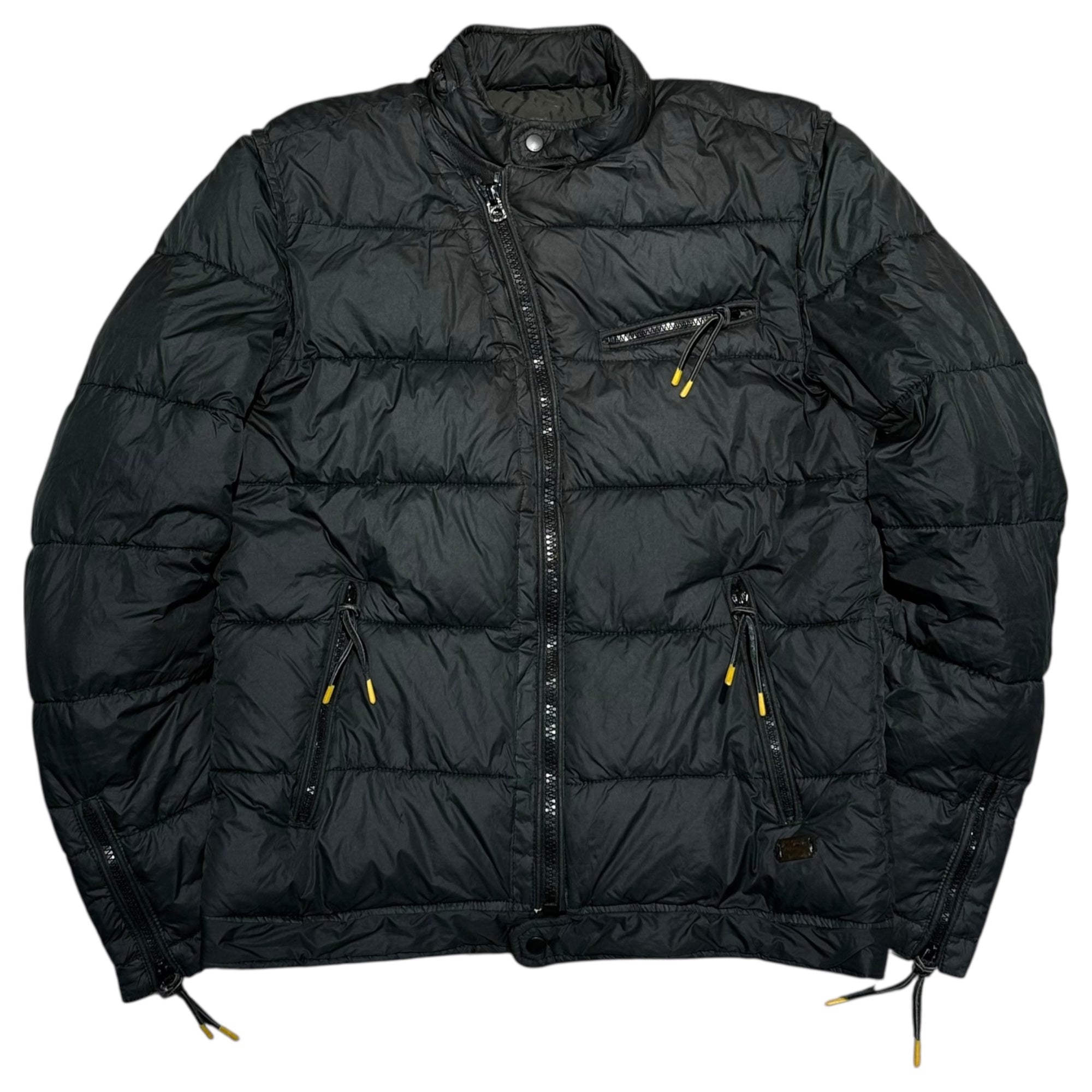 DIESEL(ディーゼル) 00's Quilted Jacket 00年代 中綿 ジャケット S モスグリーン