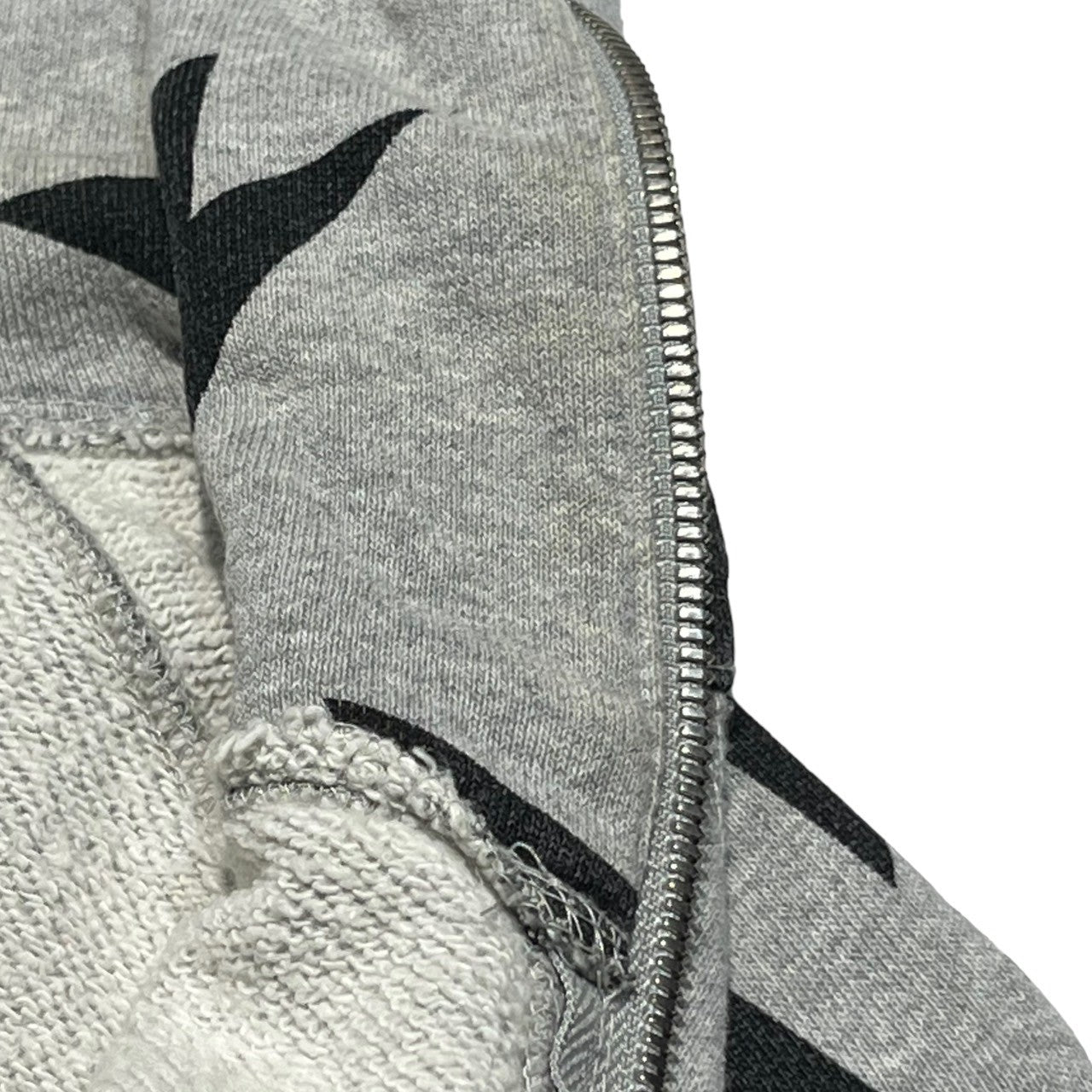 A BATHING APE(アベイシングエイプ) 00's BAPE STA ZIP UP PARKA ジップ アップ パーカー L グレー×ブラック