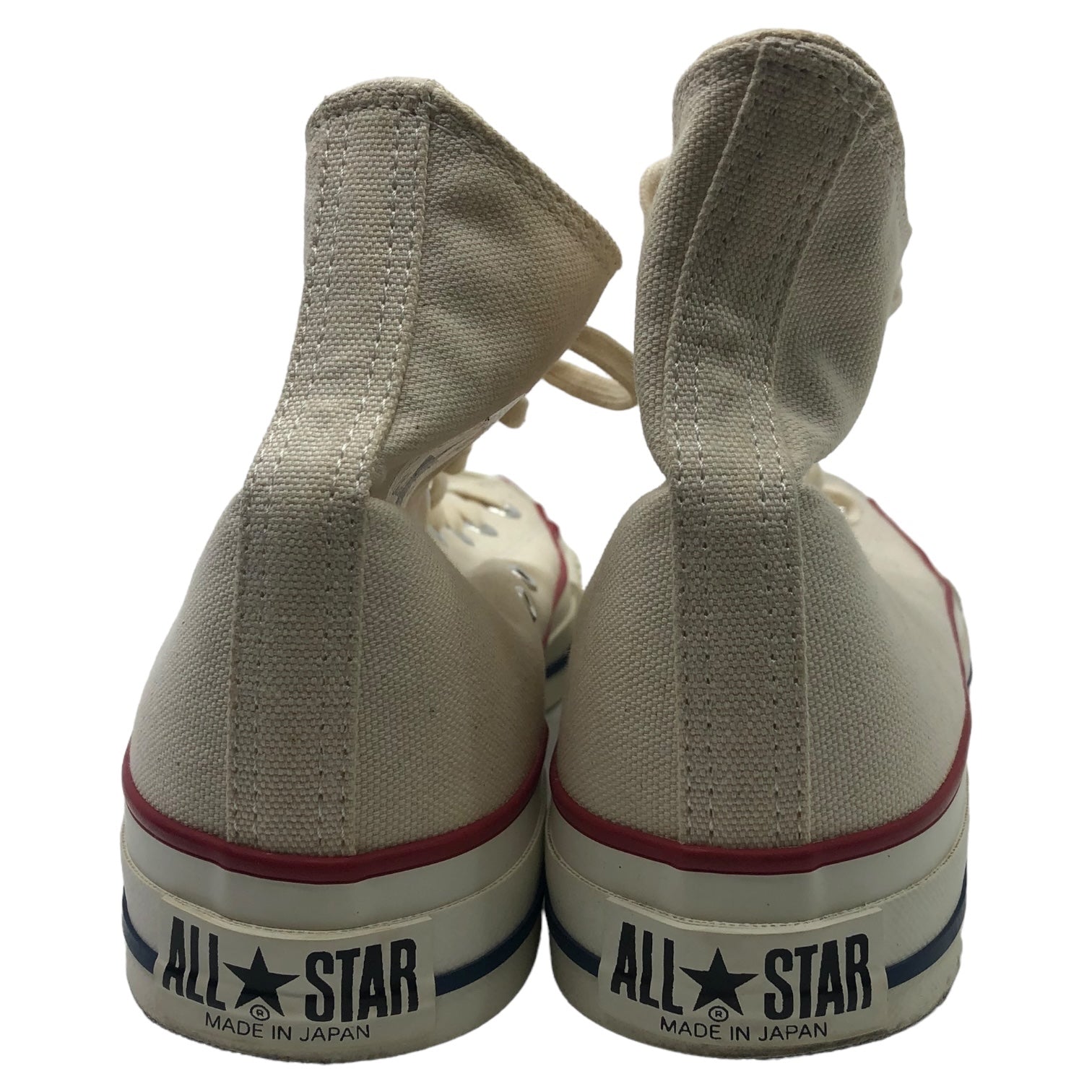 CONVERSE(コンバース) MADE IN JAPAN ALL STAR J HI オール スター ハイ 日本製 9(27.5cm) アイボリー ハイカット スニーカー 参考定価14,300円