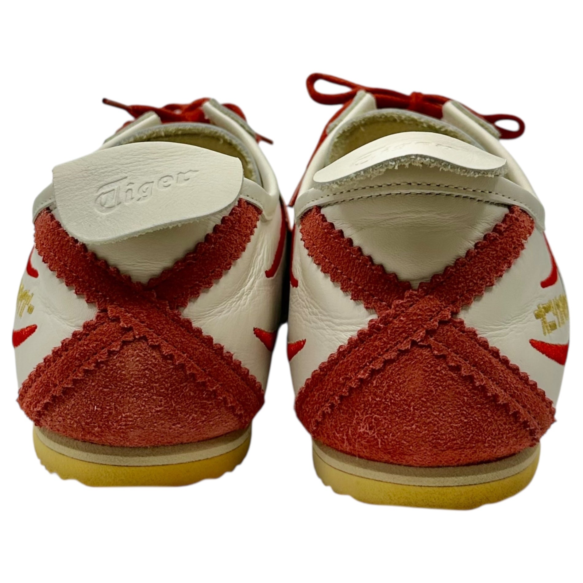 Onitsuka Tiger(オニツカタイガー) MEXICO 66 DELUXE メキシコ 66 デラックス F040518 29cm ホワイト×レッド ローカット スニーカー