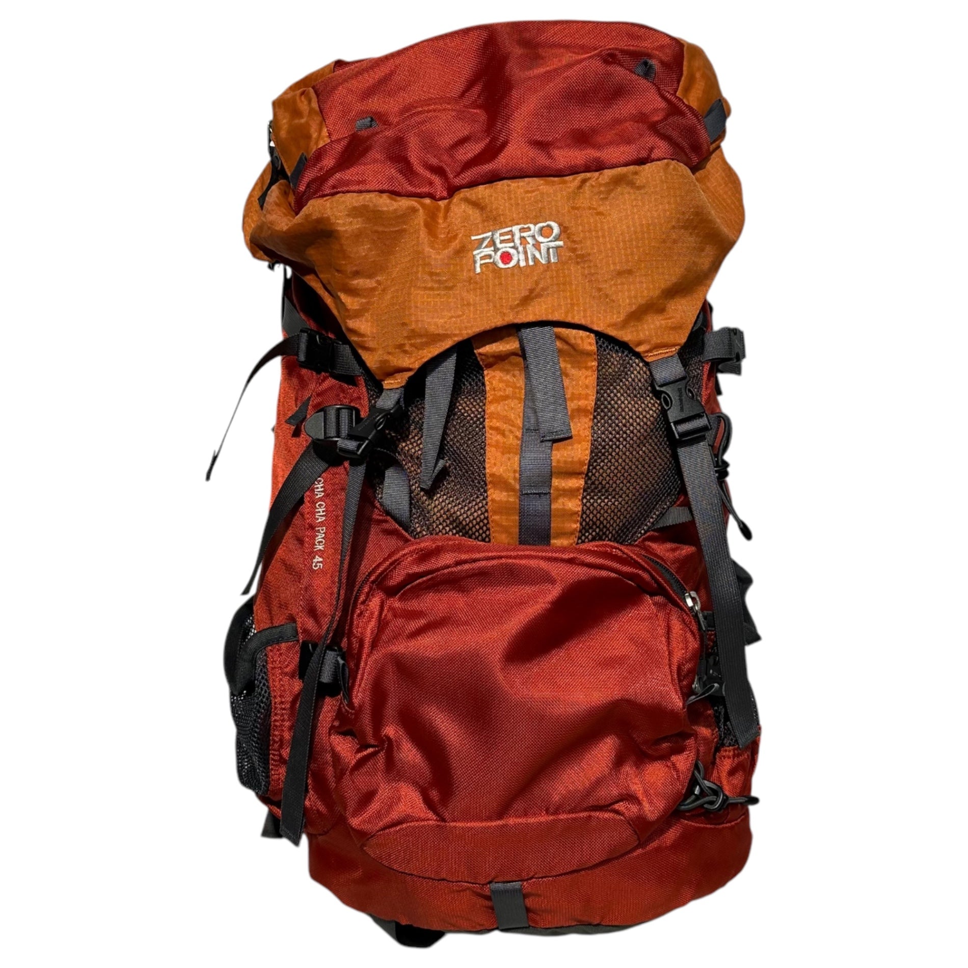 mont-bell(モンベル) ZERO POINT CHA CHA PACK 45 チャチャパック 45 オレンジ×グレー 登山 アウトドア バックパック リュック バッグ