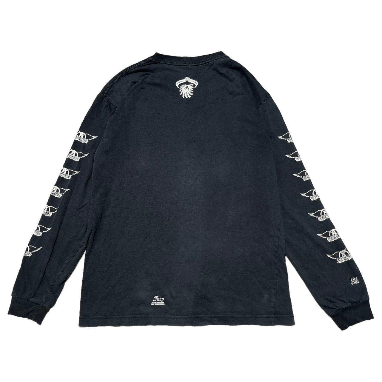 NEIGHBORHOOD(ネイバーフッド) 04SS sleeve print long sleeve t-shirt 袖プリント 長袖 Tシャツ M ブラック