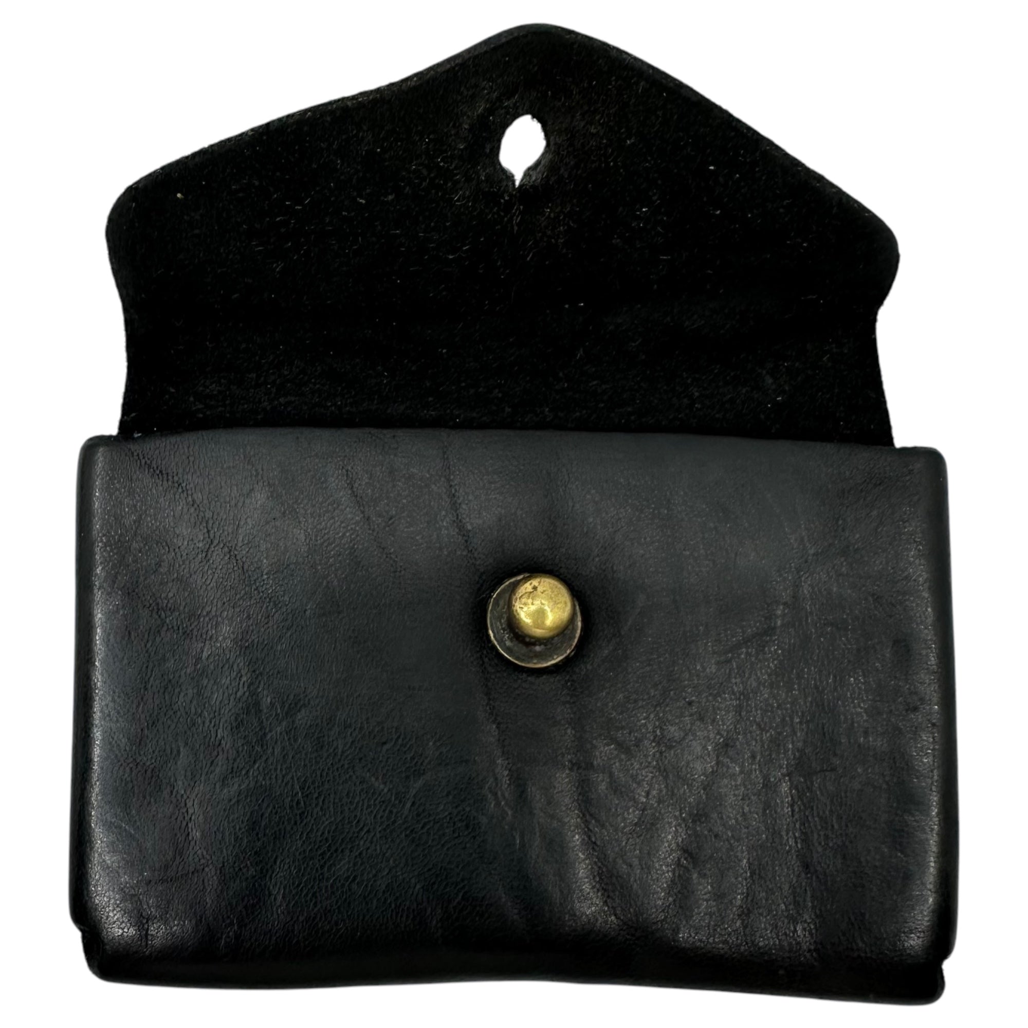GUIDI(グイディ) Leather card case レザー カードケース ブラック コインケース 財布
