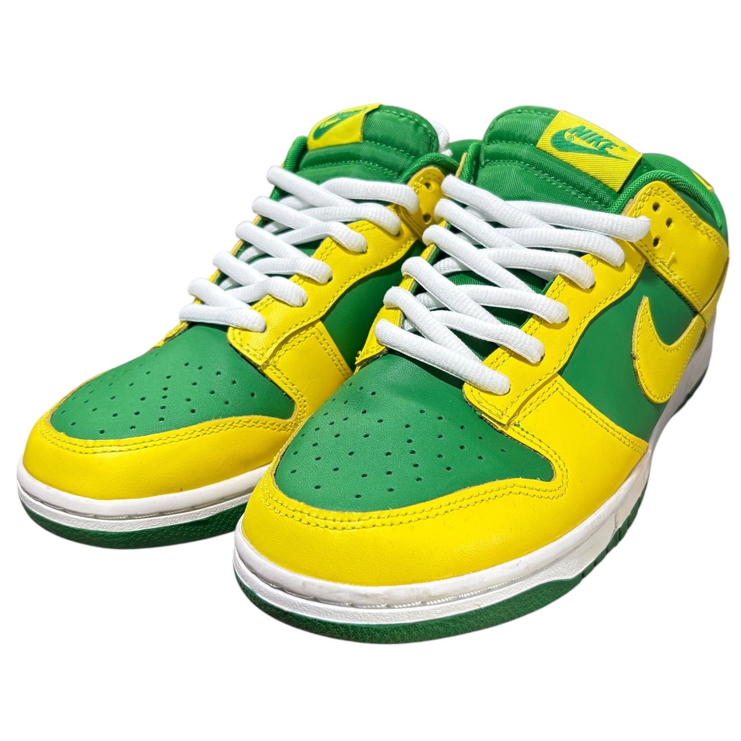 NIKE(ナイキ) Dunk Low "Reverse Brazil" ダンク ロー リバース ブラジル DV0833-300 27cm グリーン×イエロー スニーカー