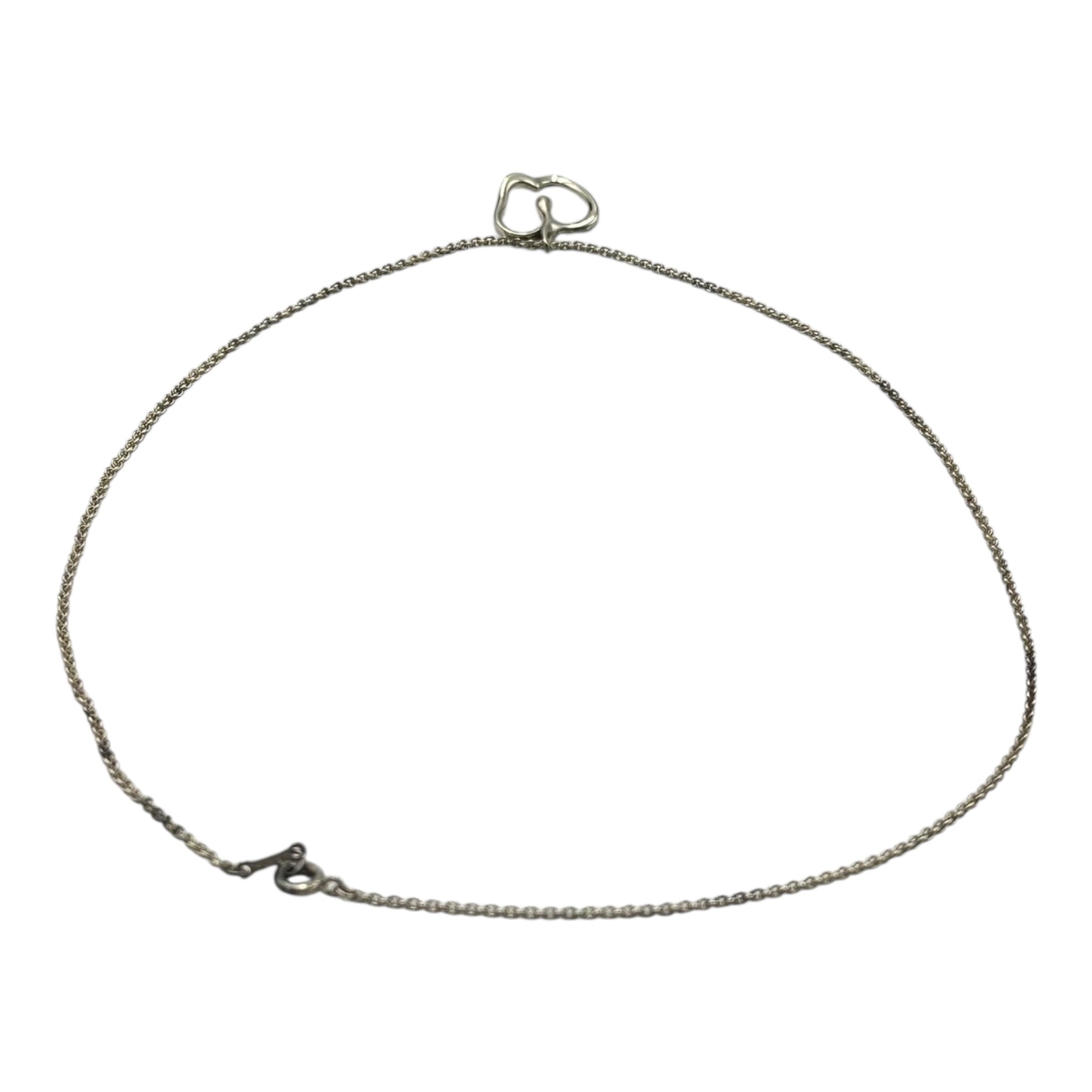 TIFFANY & CO.(ティファニー) Apple Frame Top Necklace アップル フレーム トップ ネックレス シルバー