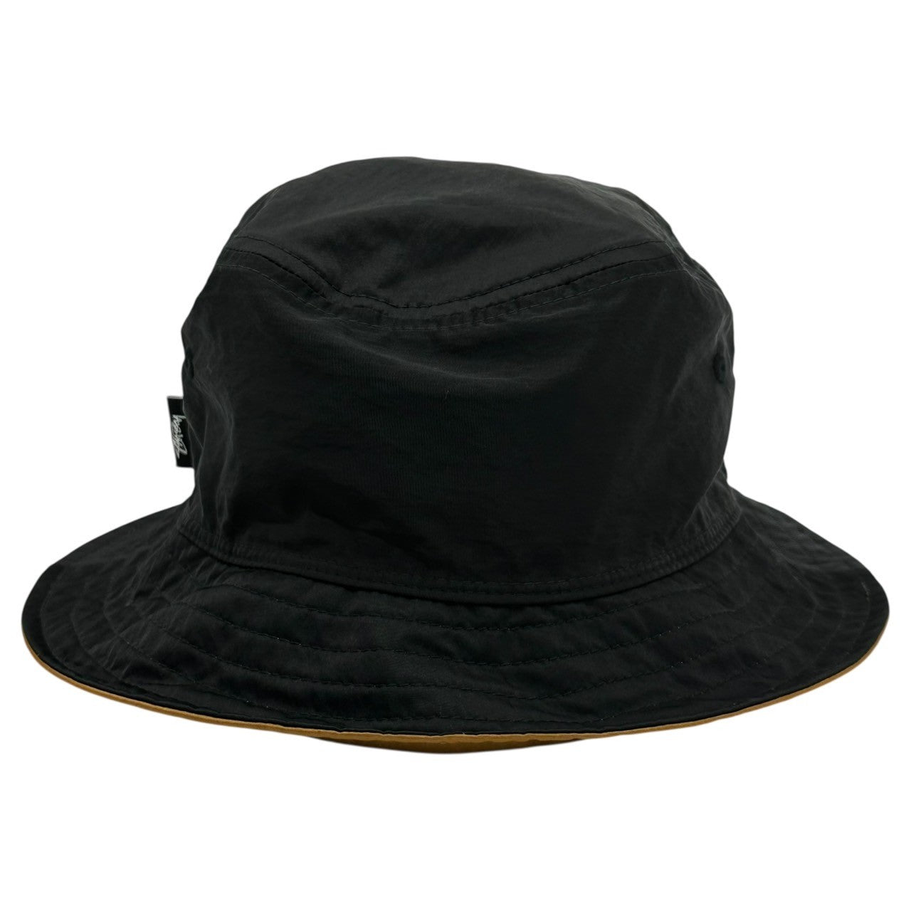STUSSY(ステューシー) Nylon Reversible Bucket Hat ナイロン リバーシブル バケット ハット ブラウン×ブラウン