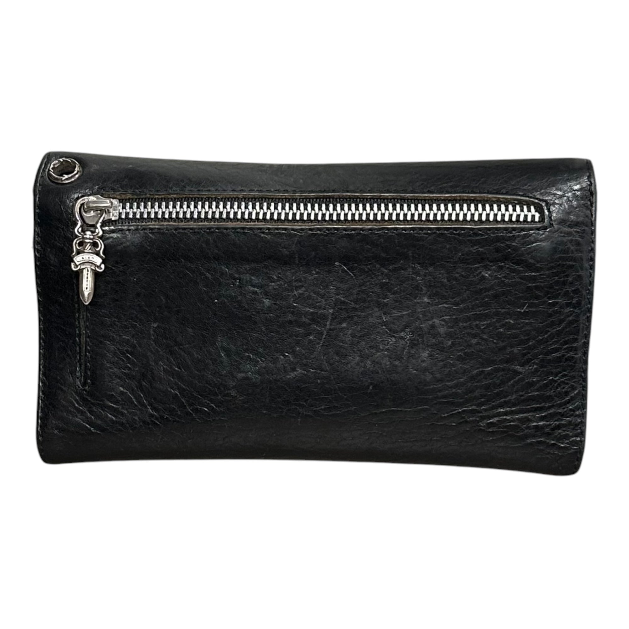 CHROME HEARTS(クロムハーツ) CH Cross Wave Wallet CHクロス ウェーブ ウォレット 財布 ブラック