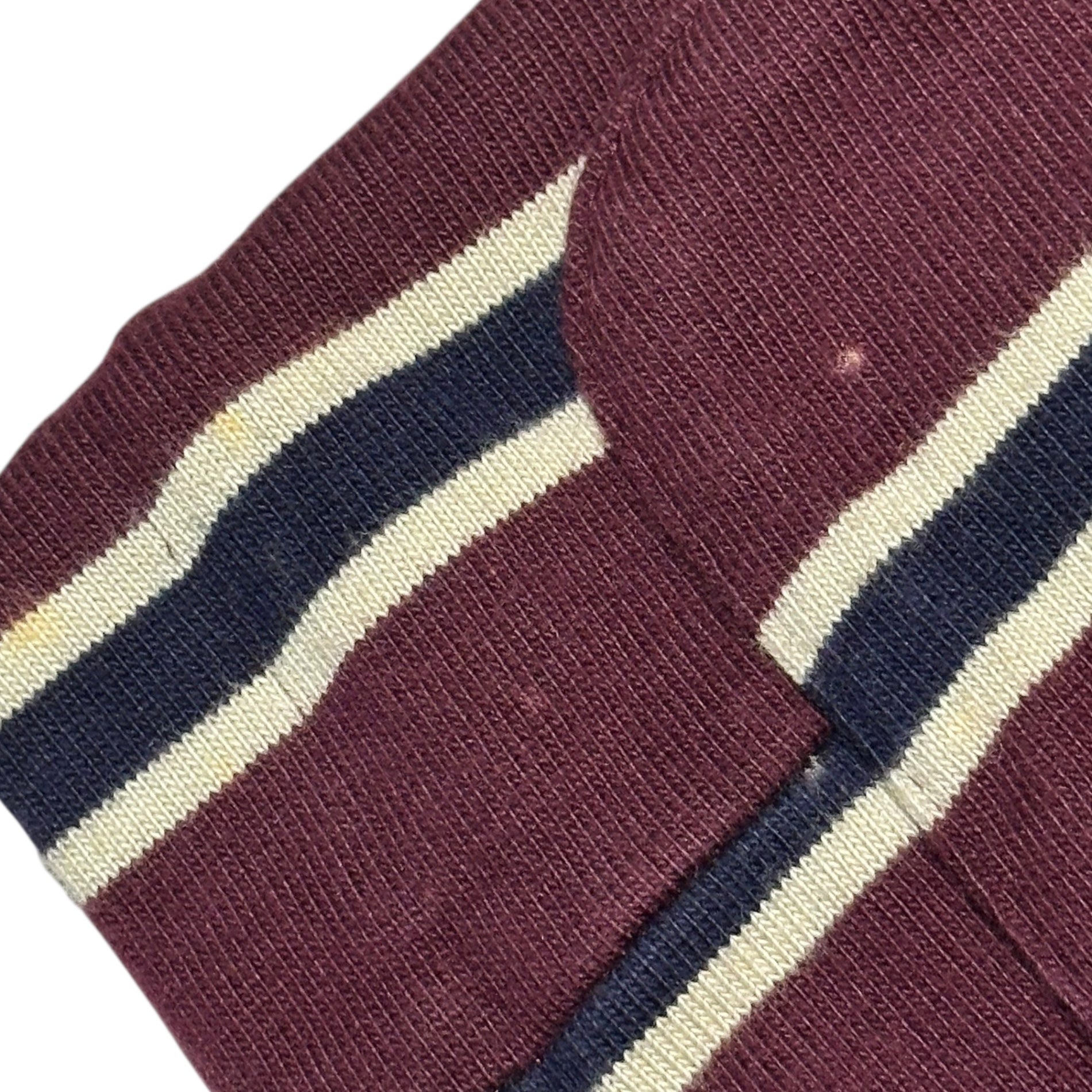 RALPH LAUREN RUGBY(ラルフローレンラグビー) Logo Patch Stripe 3B Blazer ロゴ ワッペン ストライプ 3B ブレザー M ボルドー テーラード ジャケット