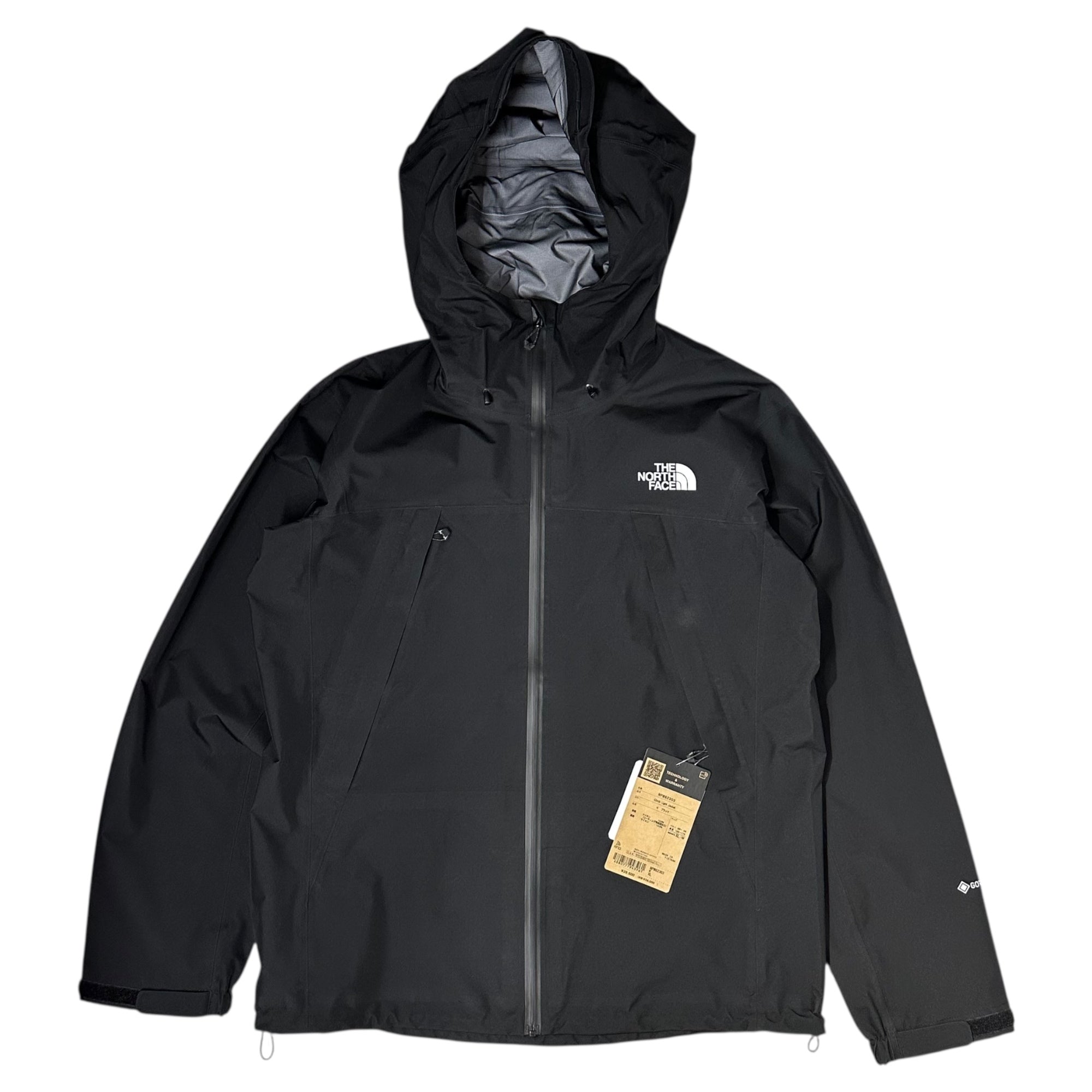 THE NORTH FACE(ノースフェイス) CLIMB LIGHT JACKET クライム ライト ジャケット NPW62303 XL ブラック アウトドア マウンテンパーカー