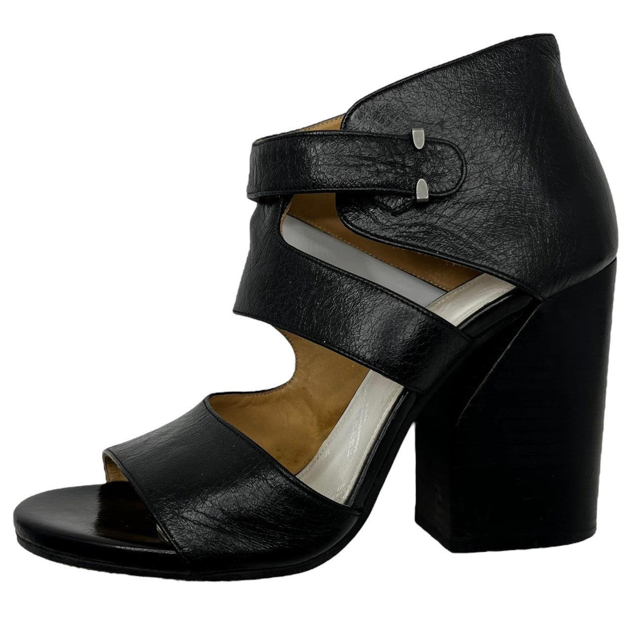 Maison Martin Margiela(メゾン マルタンマルジェラ) leather mule sandals レザー ミュール サンダル 58WP0055 SIZE 39(24.5~25.0cm) ブラック 箱付 ヒール