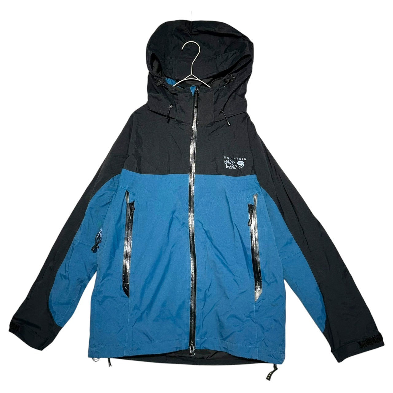 MOUNTAIN HARD WEAR(マウンテンハードウェア) commitment jacket コミットメント ジャケット OE7235 S ブラック×ブルー マウンテンパーカー アウトドア 登山 参考定価41,250円