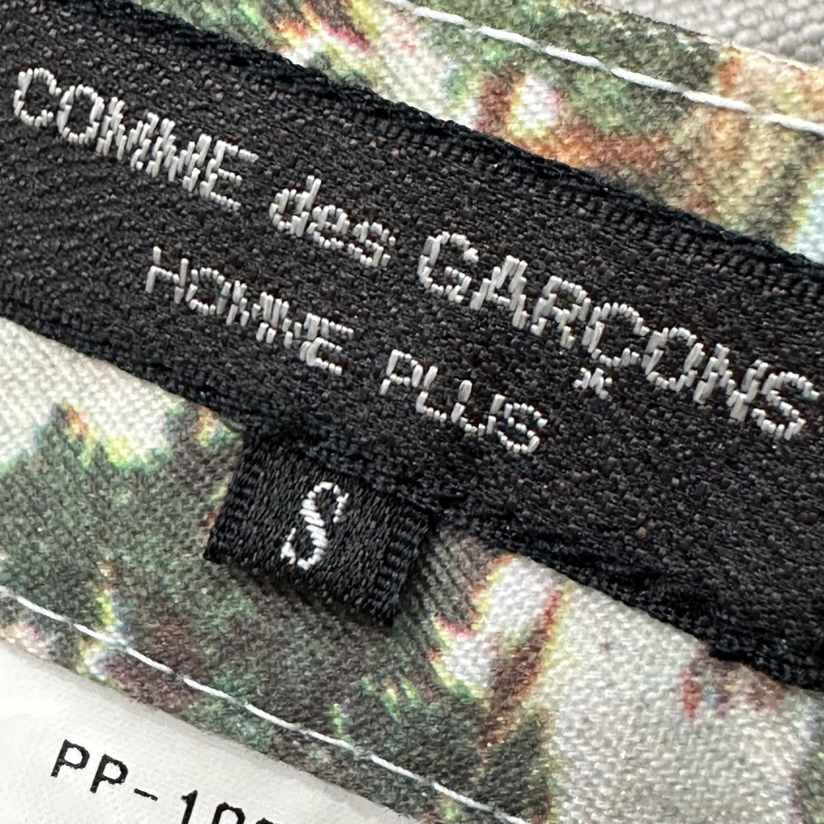 COMME des GARCONS HOMME PLUS(コムデギャルソンオムプリュス) 1997SS Landscape-Pattern All-Over Straight Pants 風景画 総柄 ストレート パンツ PP-10012S S グリーン×ブラウン AD1996 90s アーカイブ チェック期