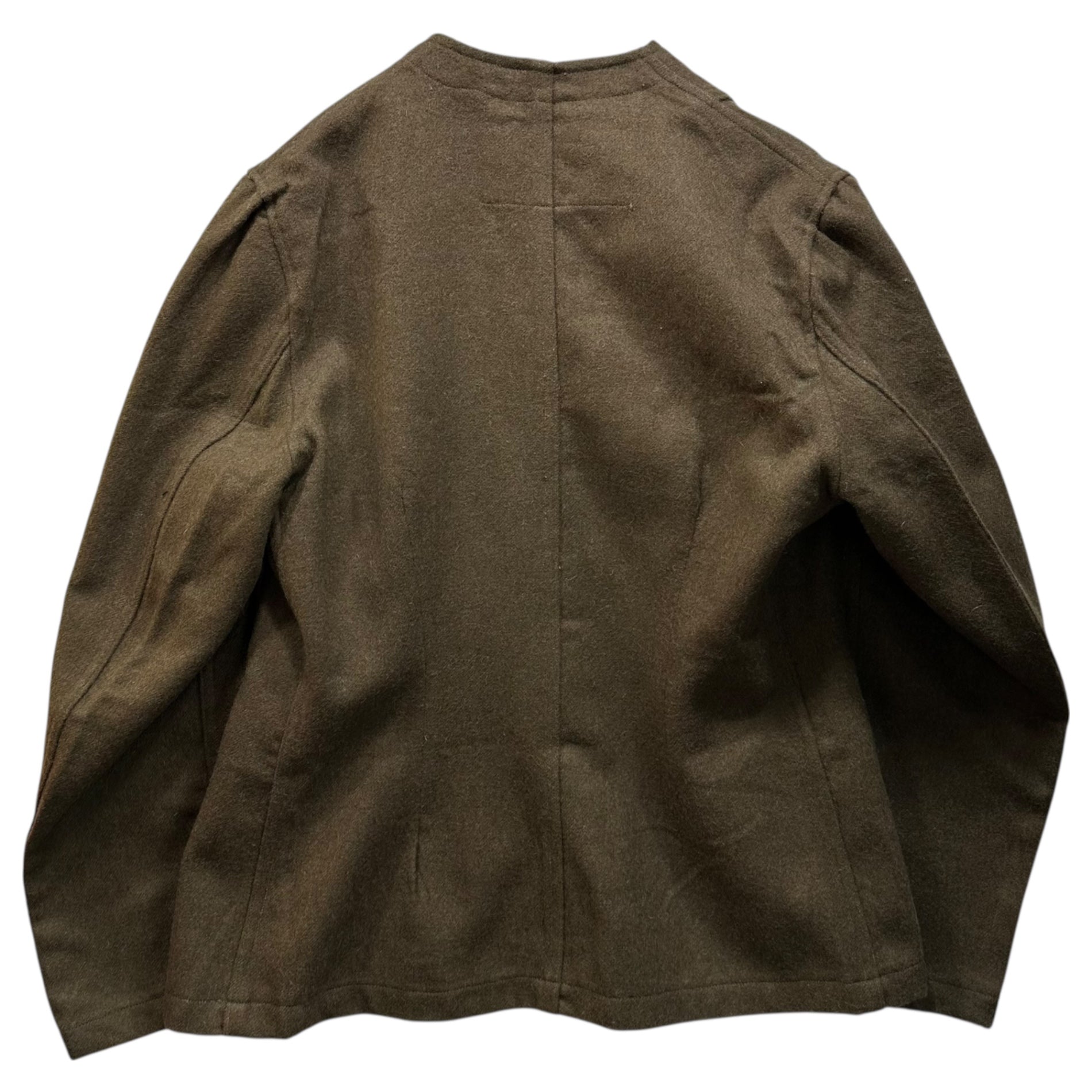 FRENCH MILITARY(フランス軍) 50's Vintage Wool Liner Jacket ヴィンテージ ウール ライナー ジャケット 44L オリーブ 50年代 ヴィンテージ カーディガン