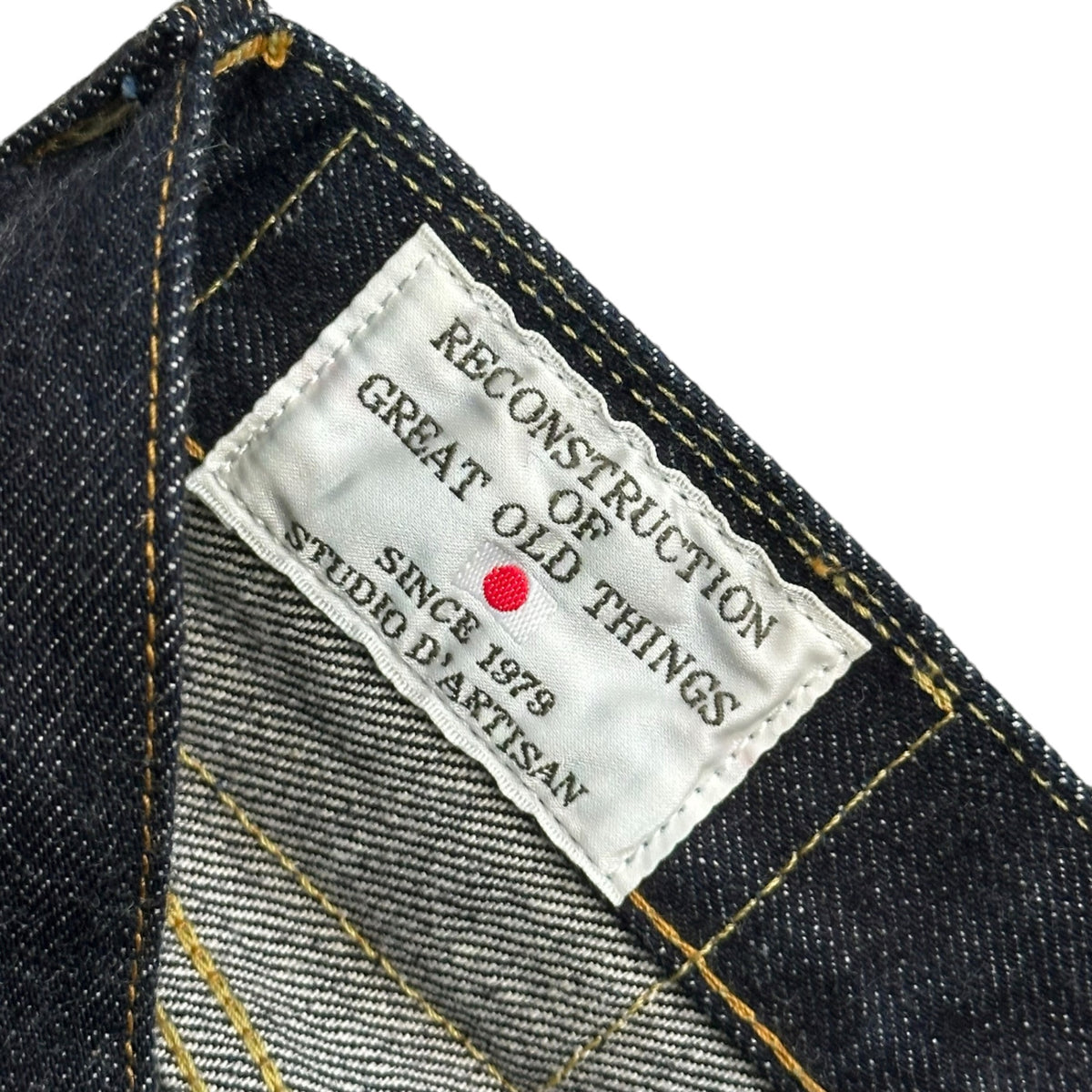 STUDIO D'ARTISAN(ステュディオ・ダ・ルチザン) 15oz Regular Straight 15oz レギュラー ストレート デニム パンツ SD-101 32 インディゴ