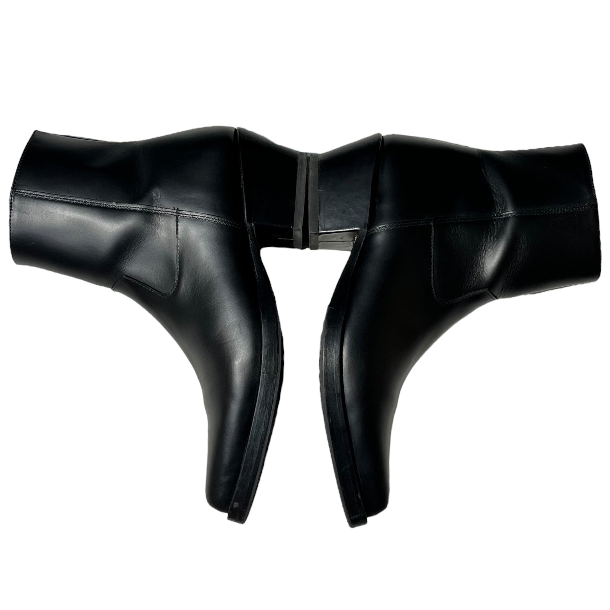 ERNEST W. BAKER(アーネストダブルベーカー) WESTERN BOOTS ウエスタン ブーツ 41(26~26.5cm程度) ブラック COVERRED HEEL