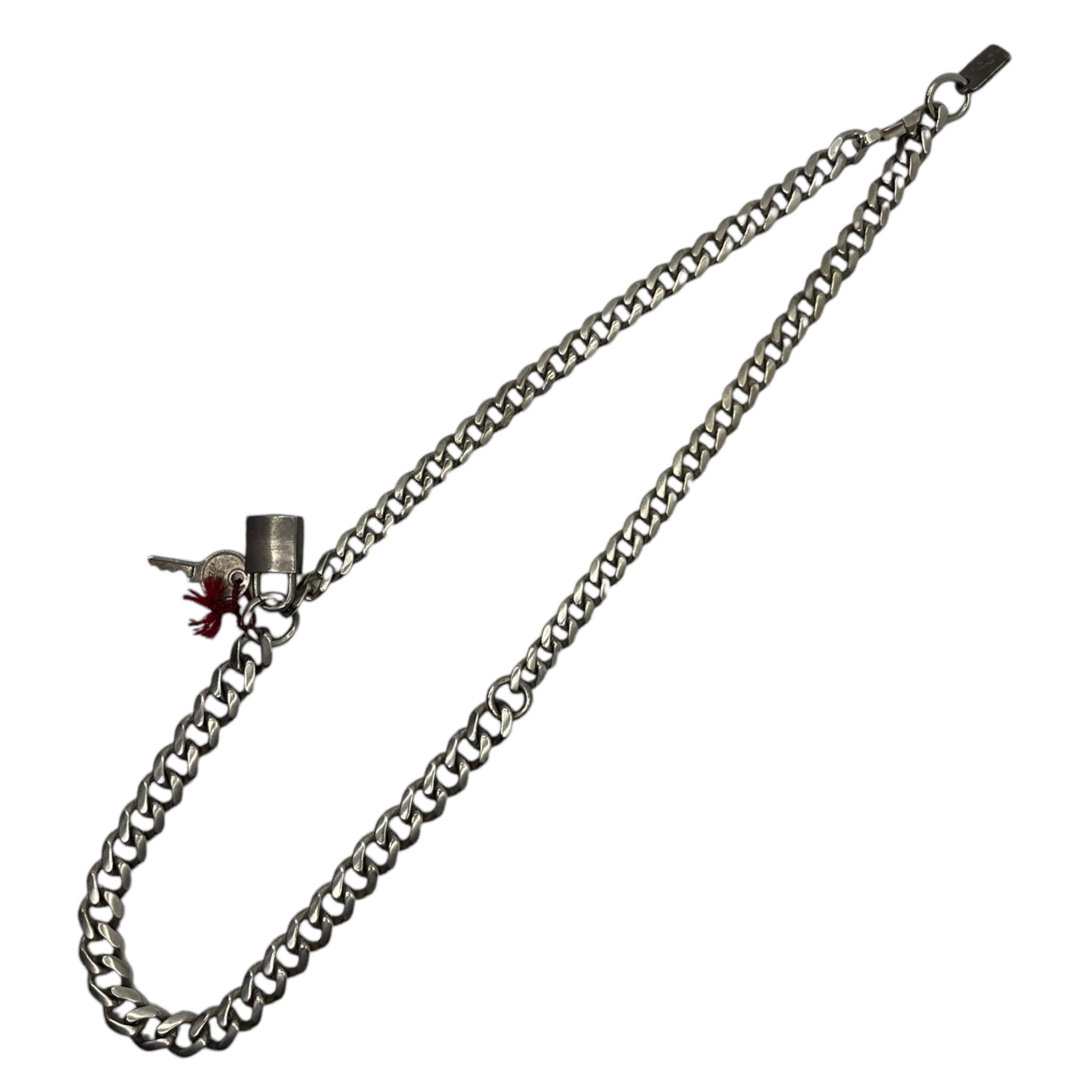 BABEL(バベル) 著名人着用 モデル 喜平 チェーン ネックレス 2連 BL1801010 & BL1801009 シルバー メンズ グラデーション 太め 幅太 真鍮 シルバー コーティング ロック バンド パンク