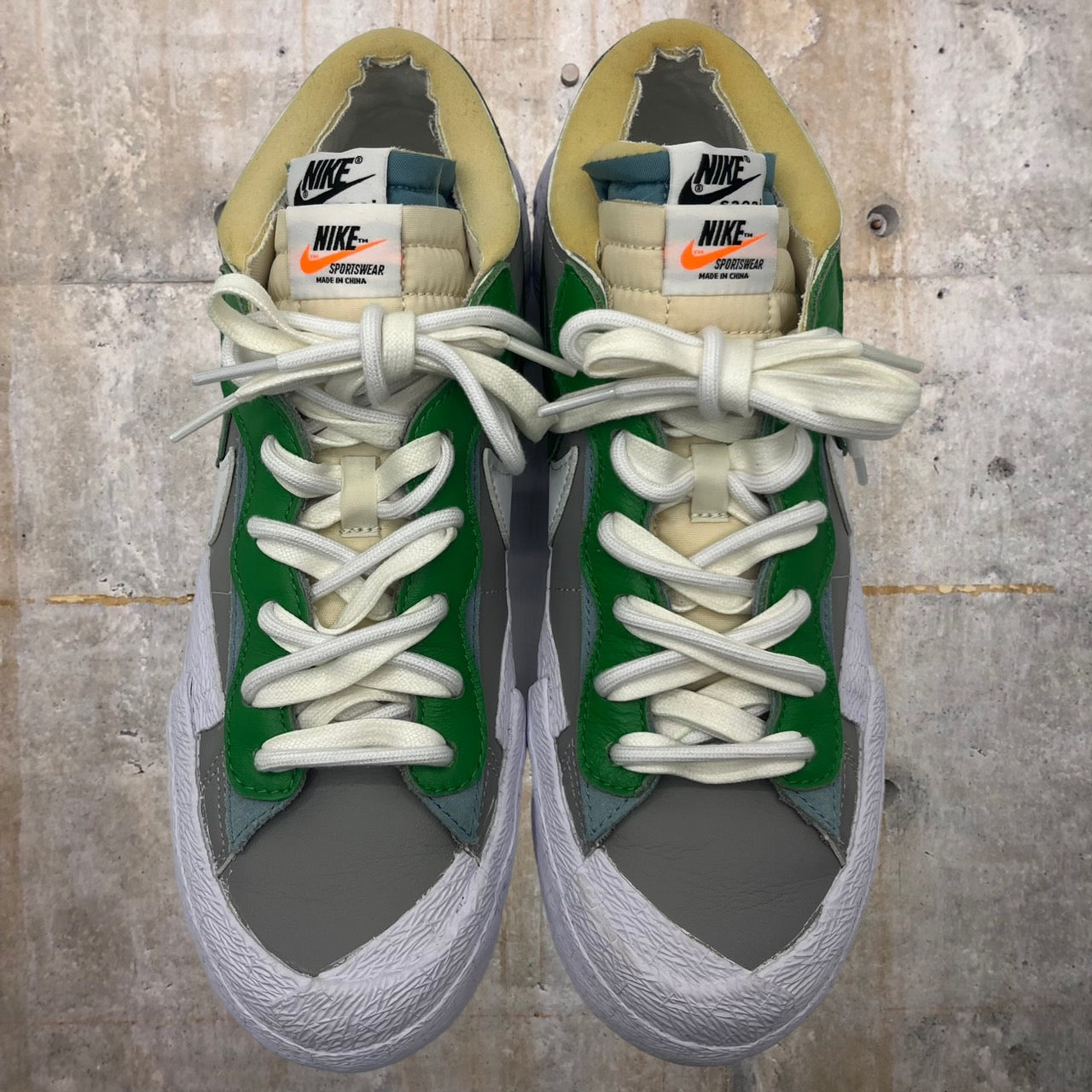 NIKE×SACAI(ナイキ×サカイ) BLAZER LOW /SACAI DD1877-001 27cm ホワイト 箱付