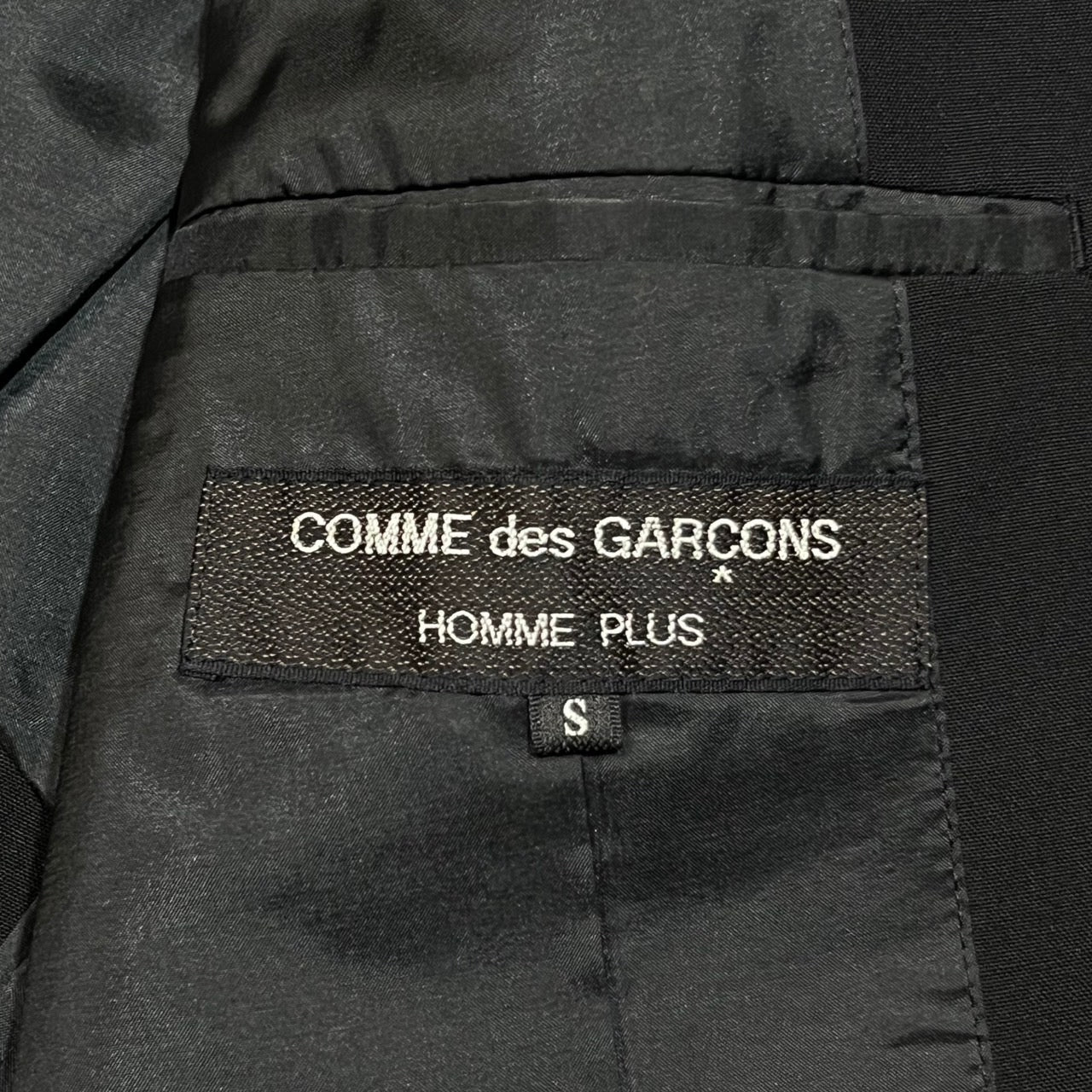 COMME des GARCONS HOMME PLUS(コムデギャルソンオムプリュス) 90's 3B wool jaket /テーラードジャケット/3Bジャケット PJ-10026S S ブラック AD1995