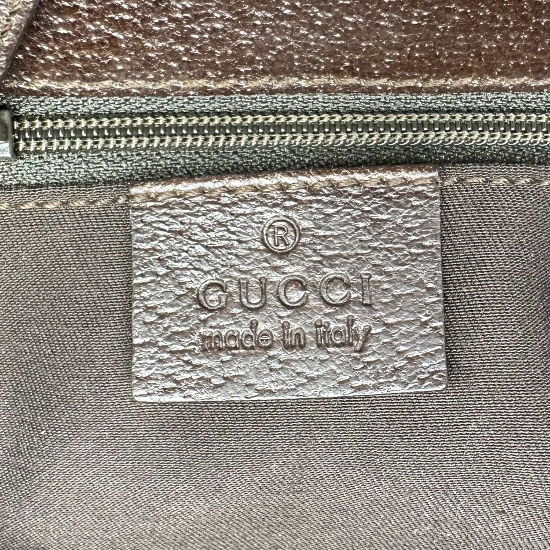 GUCCI(グッチ) GG Canvas Tote Bag GG キャンバス トート バッグ 120837 212792 ベージュ×ブラウン ハンド ロゴ 金具 レザー