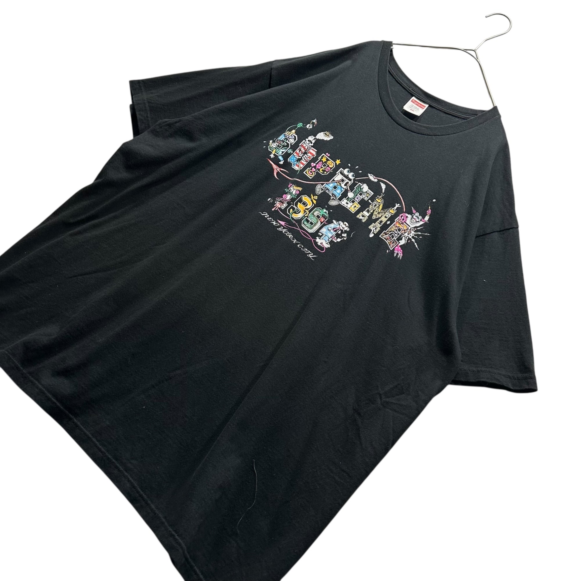 SUPREME(シュプリーム) 24SS Varsity Tee バーシティ Tシャツ XXL ブラック