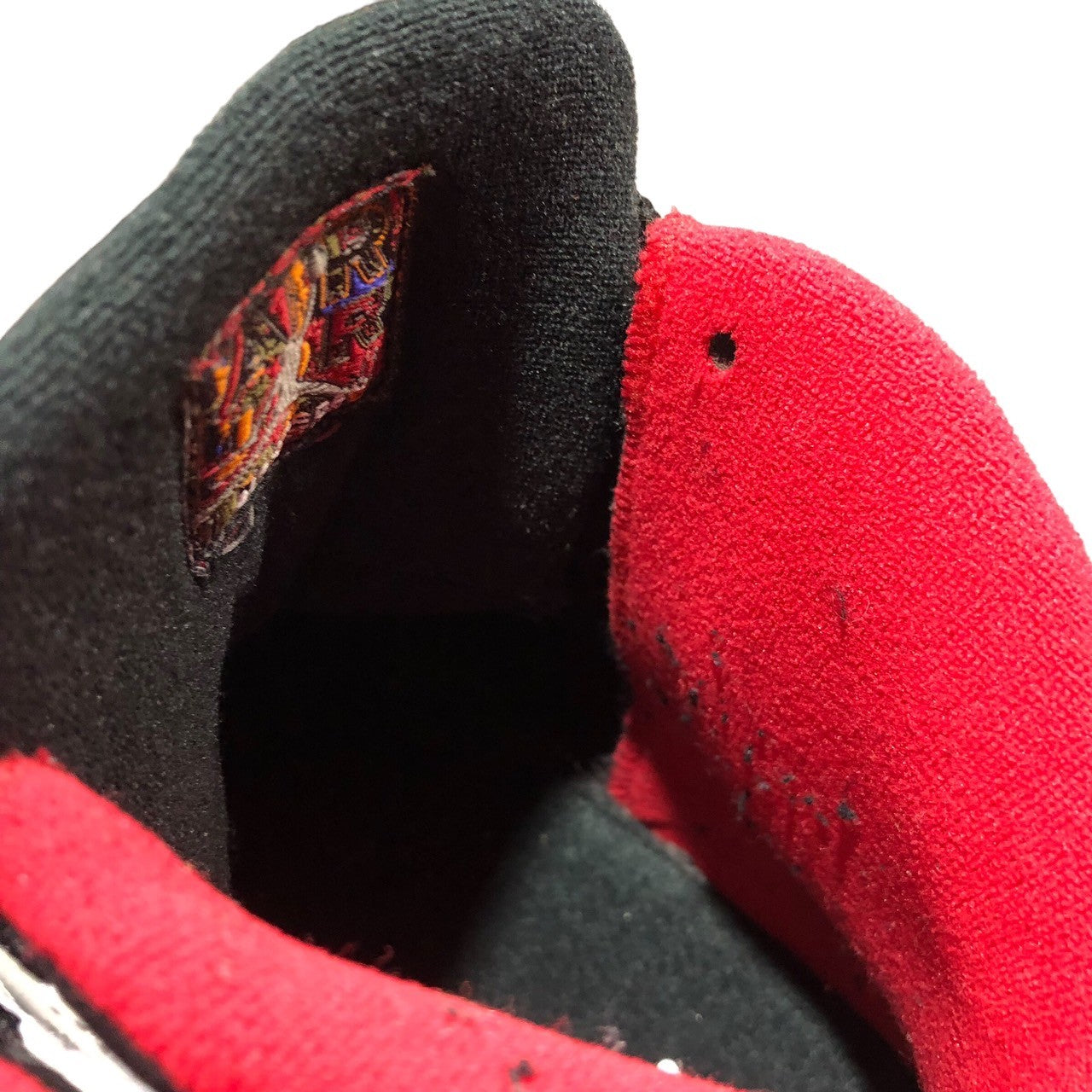 NIKE(ナイキ) AIR JORDAN 10 RETRO BG エアジョーダン 10 レトロ ハイカット スニーカー 310806-102 24.5cm ホワイト×ブラック×レッド