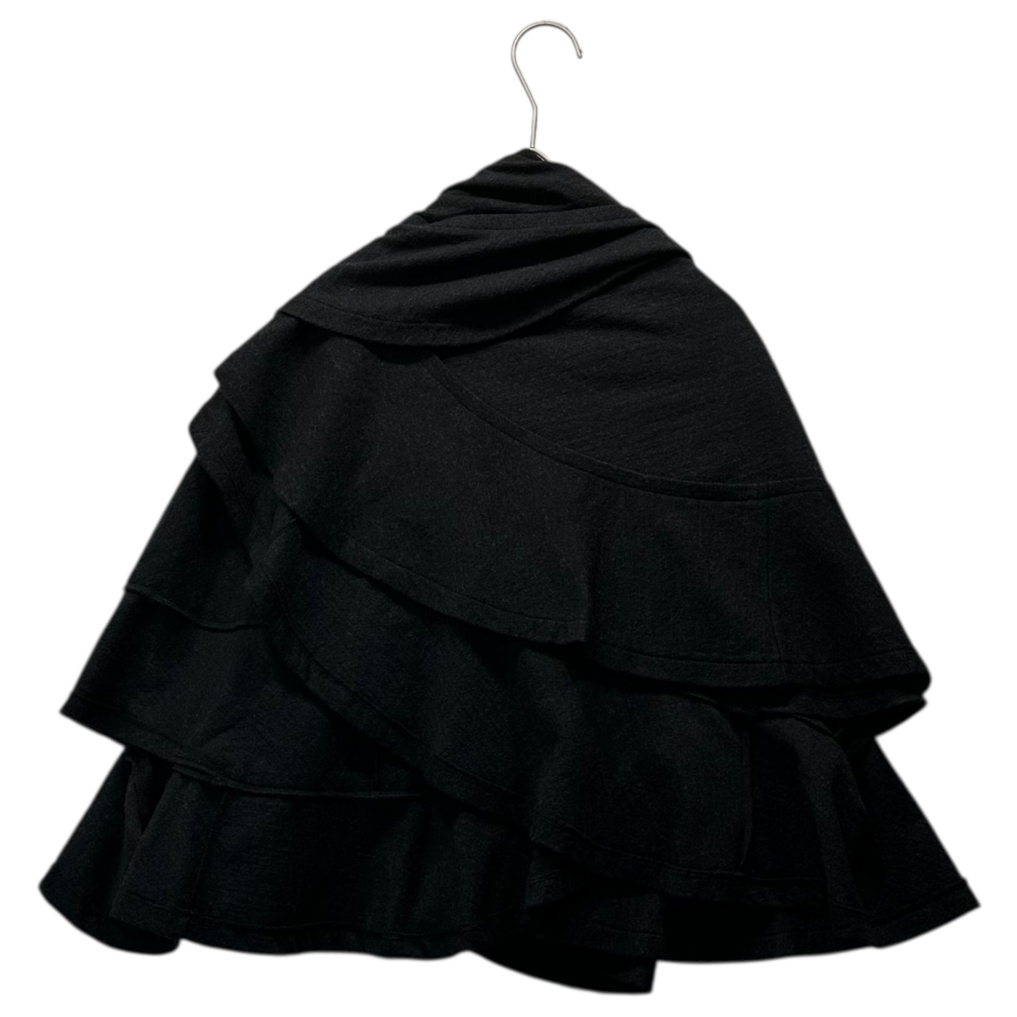 tricot COMME des GARCONS(トリココムデギャルソン) 10AW Wool Cashmere Big Collar Bolero Cardigan ウール カシミヤ ビッグカラー ボレロ カーディガン TF-T002 M ブラック(少々灰色がかっています) AD2010