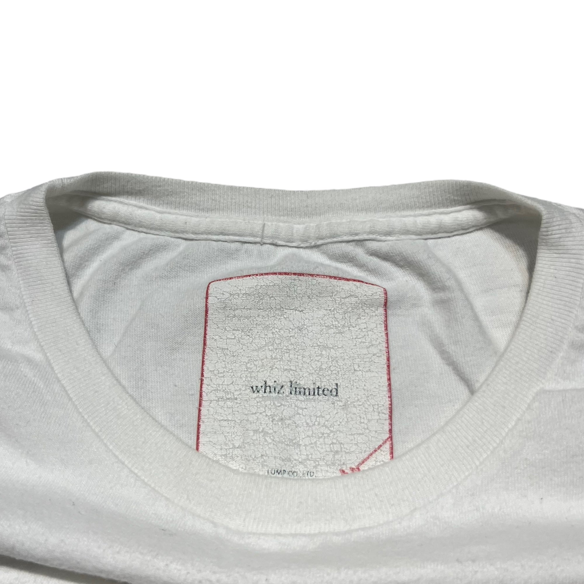 whiz limited(ウィズリミテッド) 00's chest skull t-shirt スカル Tシャツ L ホワイト