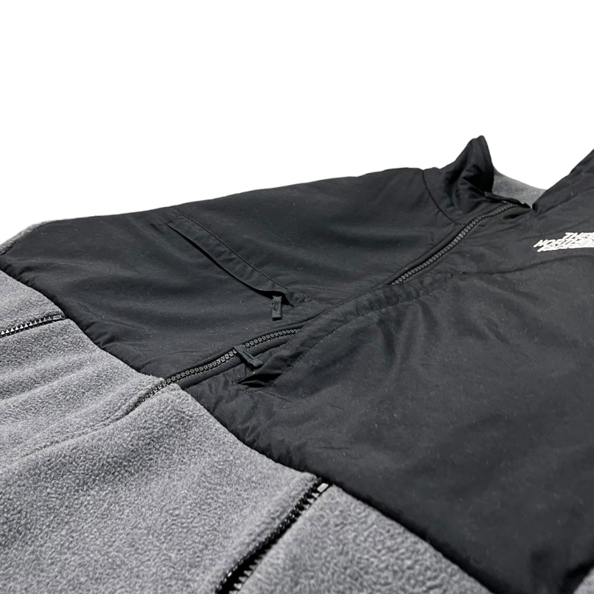 THE NORTH FACE(ノースフェイス) Denali Jacket デナリ ジャケット NA72051 XL グレー×ブラック フリース ジャケット