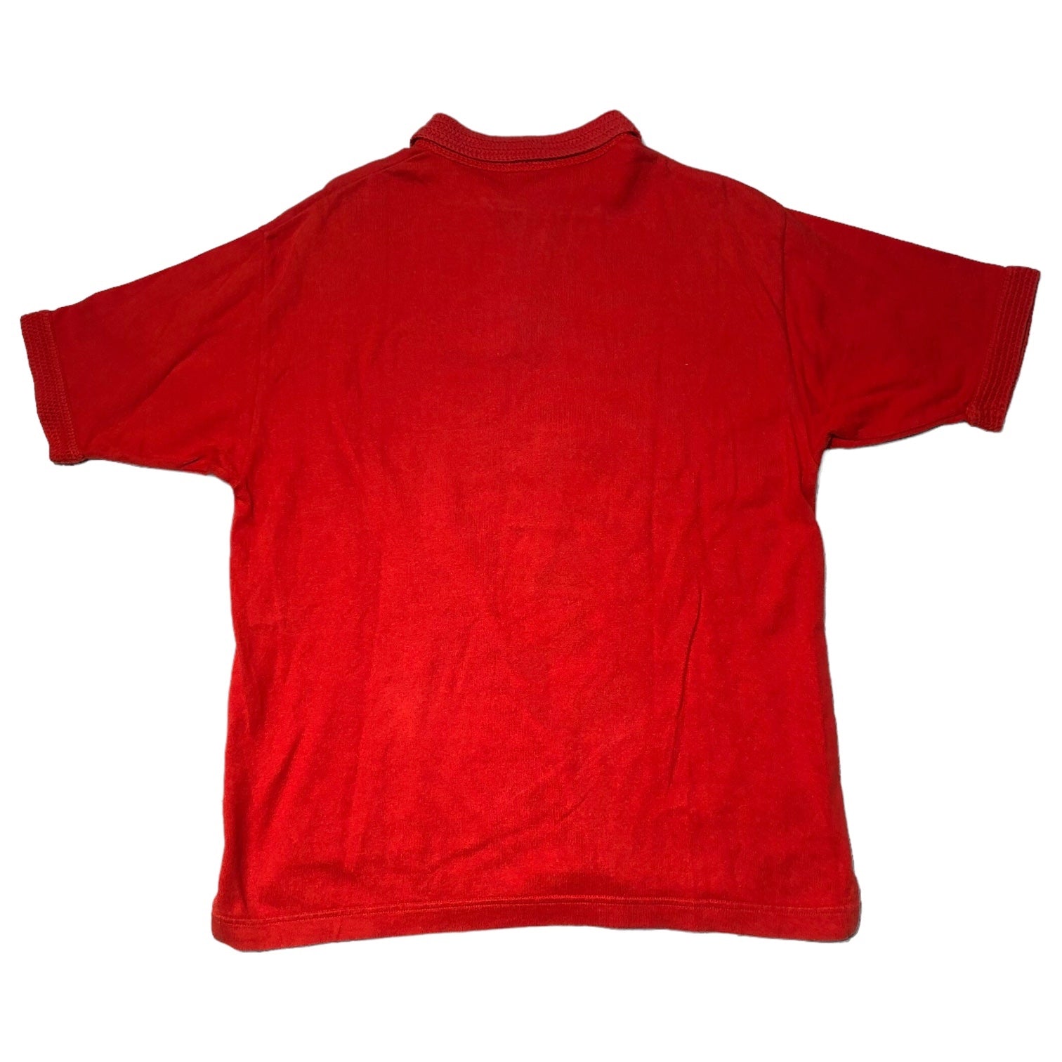 GOODENOUGH(グッドイナフ) 90's Knit switching polo shirt ニット切替 ポロシャツ 藤原ヒロシ M レッド