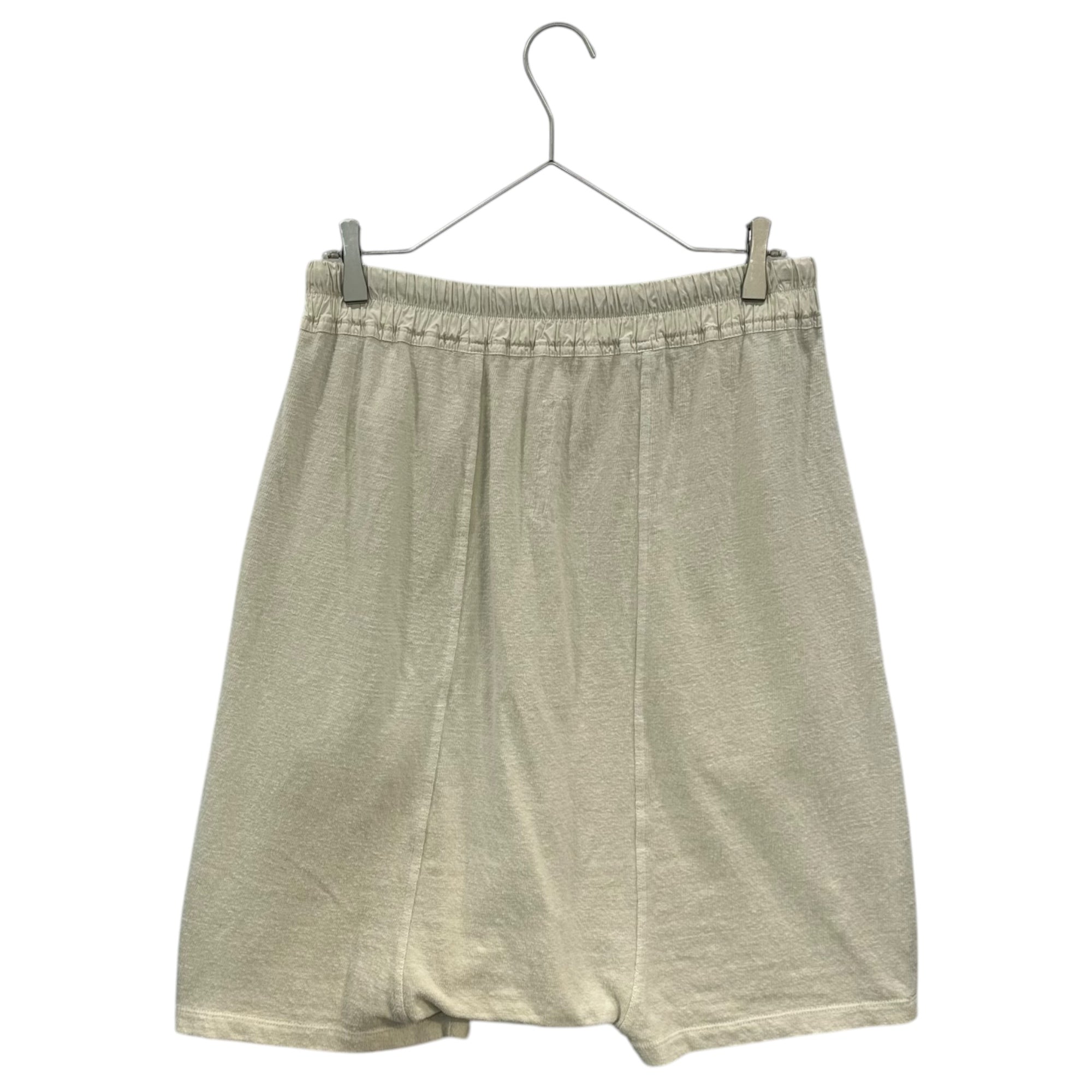 Rick Owens DRKSHDW(リックオウエンスダークシャドウ) 16AW PODS Harem Shorts ポッズ サルエル ショーツ DS16F8325 S ホワイト ハーフ ショート パンツ