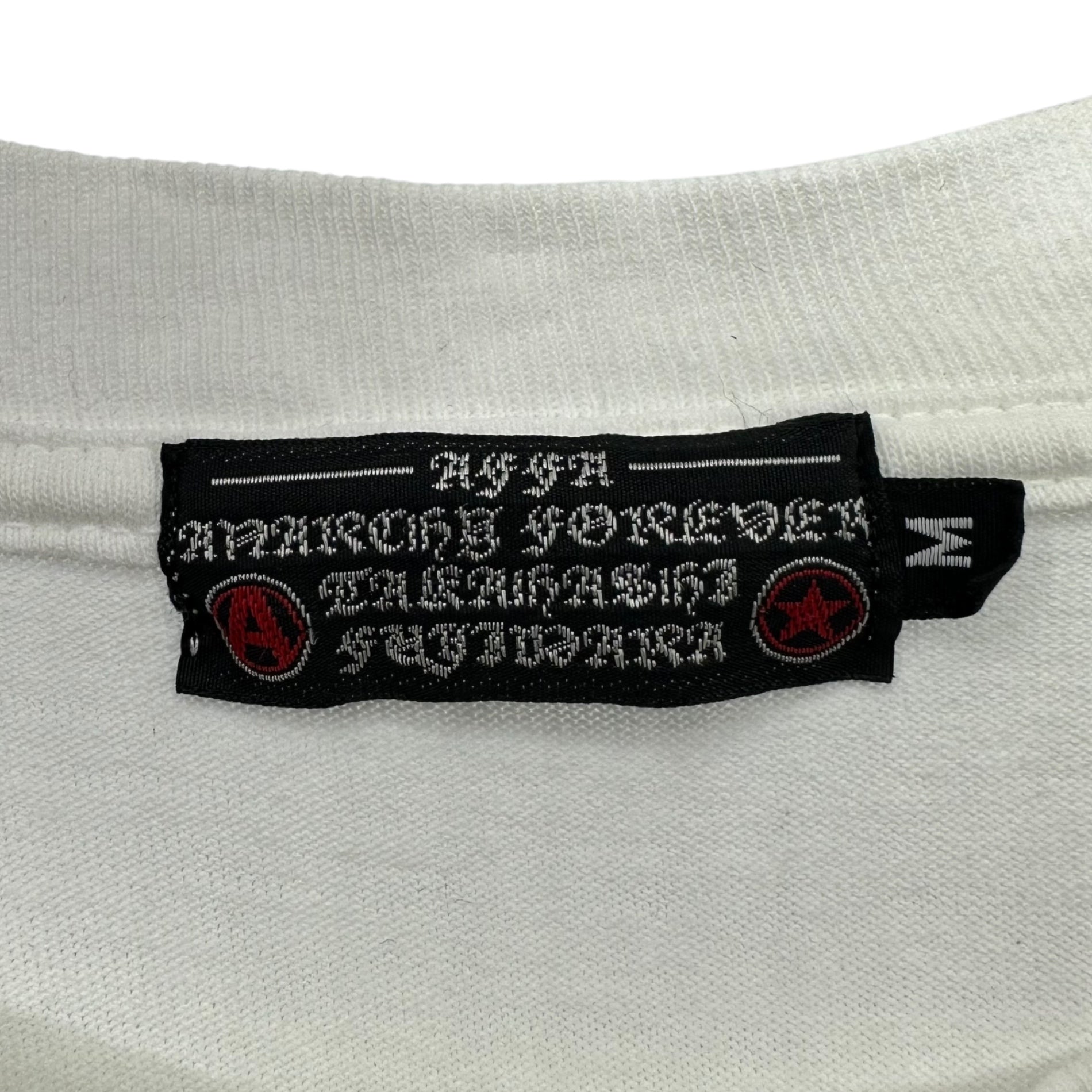 AFFA(エーエフエフエー) 90's Clover Print T-Shirt 90年代 クローバー プリント Tシャツ M ホワイト×グリーン アナーキーフォーエバーフォーエバーアナーキー