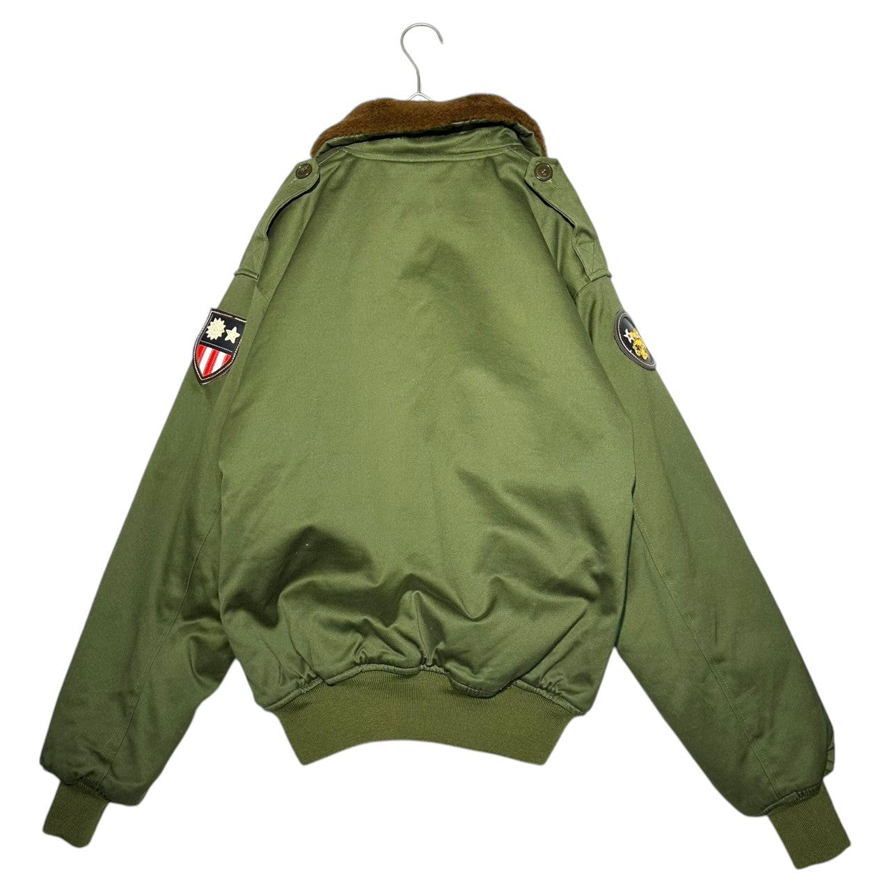 SESSLER MFG(セスラー) TYPE B-10 FLIGHT JACKET フライト ジャケット 8300-470716 42(L程度) オリーブ ミリタリー ボア ワッペン