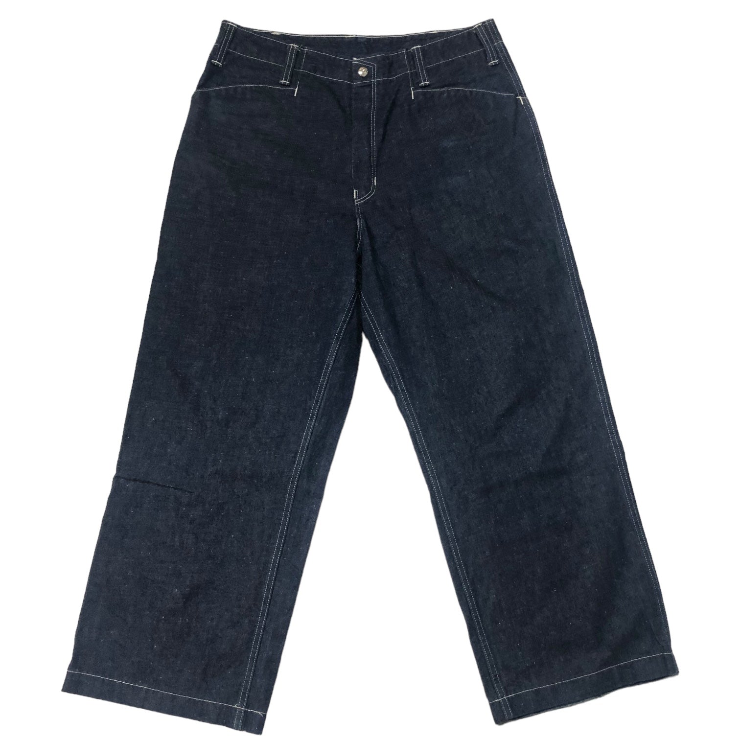 TENDERLOIN(テンダーロイン) BDP DENIM デニム フリスコ ワークパンツ S インディゴ ネップ加工