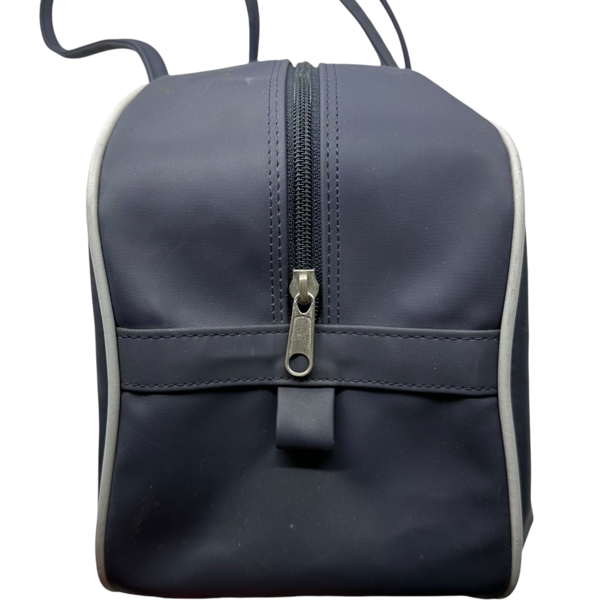 VINTAGE(ヴィンテージ) MADISON SQUARE GARDEN マディソン スクール バッグ foot ball 昭和レトロ ハンド ワンショルダー スポーツ ネイビー