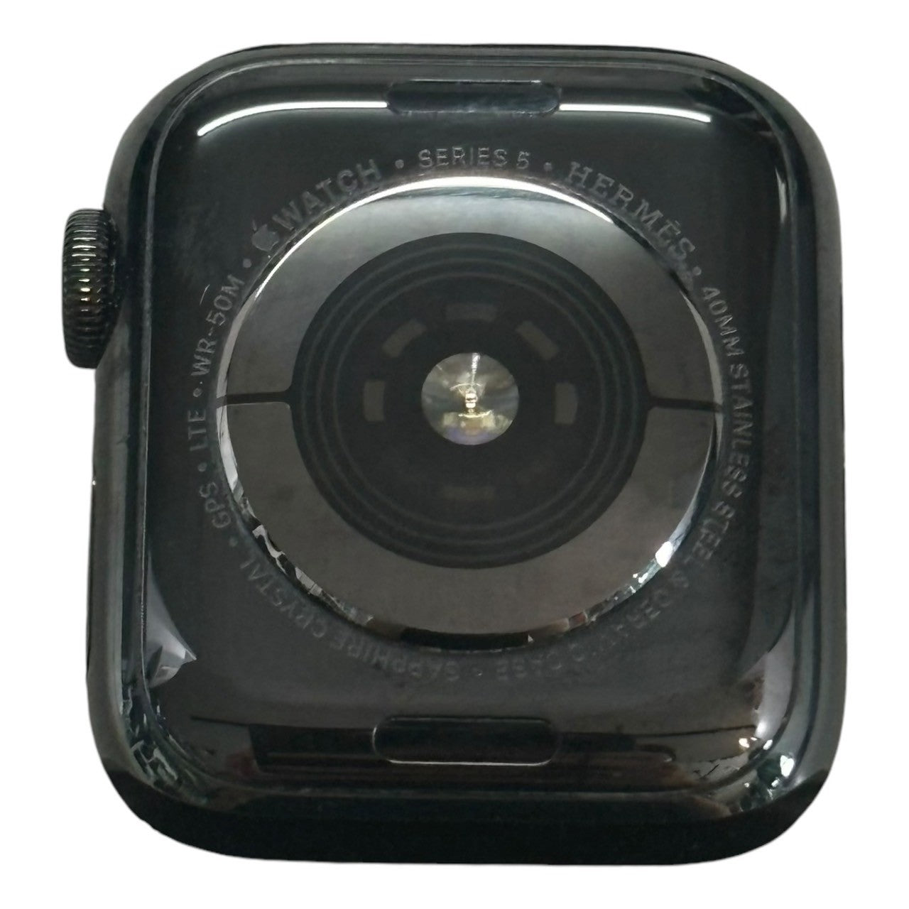 HERMES(エルメス) Apple watch series5 Double Tour 40mm Space Black アップル ウォッチ A2156 40mm ブラック レザー ストラップ スポーツバンド ヴォースイ ヴォースウィフト D刻印