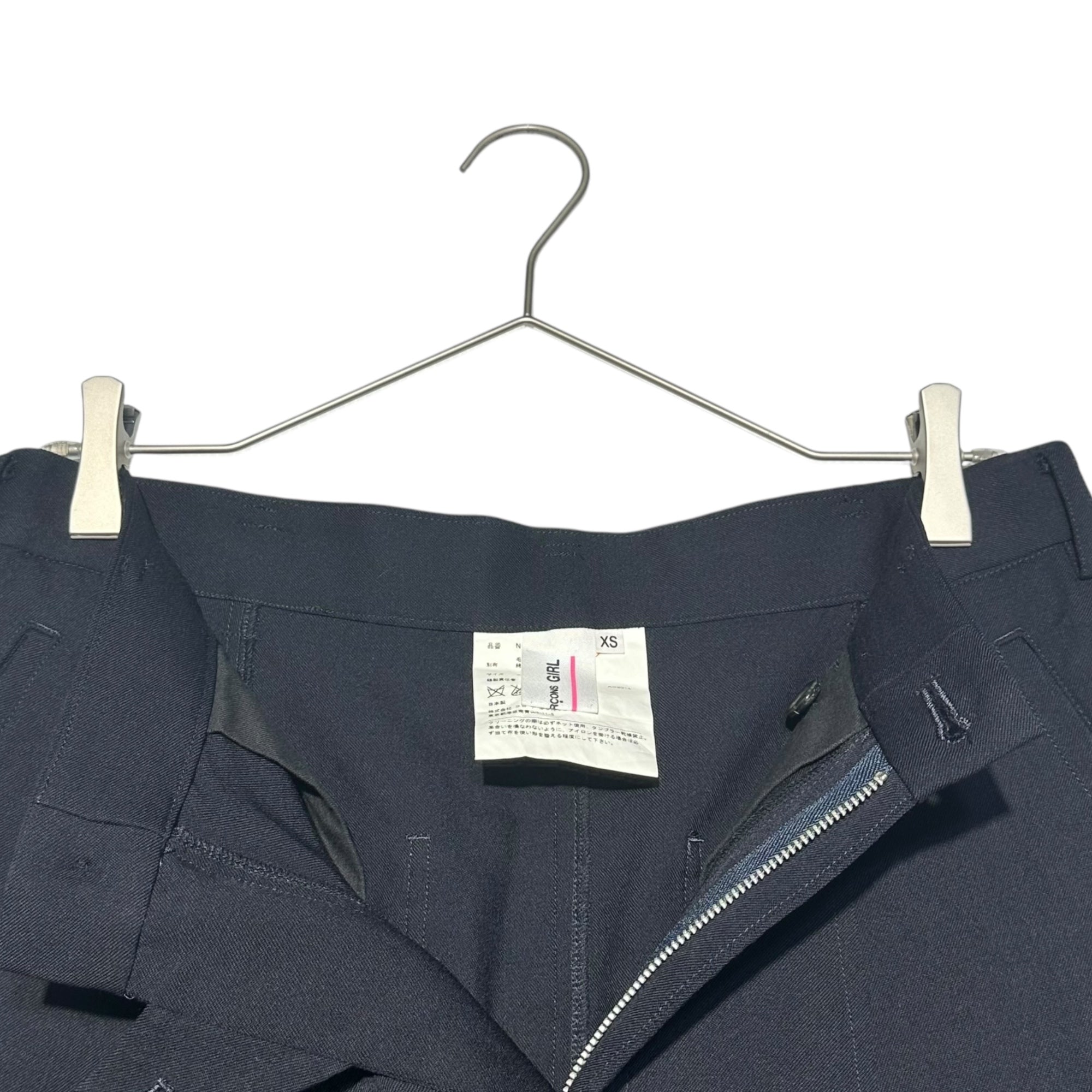 COMME des GARCONS GIRL(コムデギャルソンガール) 15SS Penguin Sarouel Half Pants ペンギン サルエル ハーフ パンツ NO-P002 XS ブラック AD2014