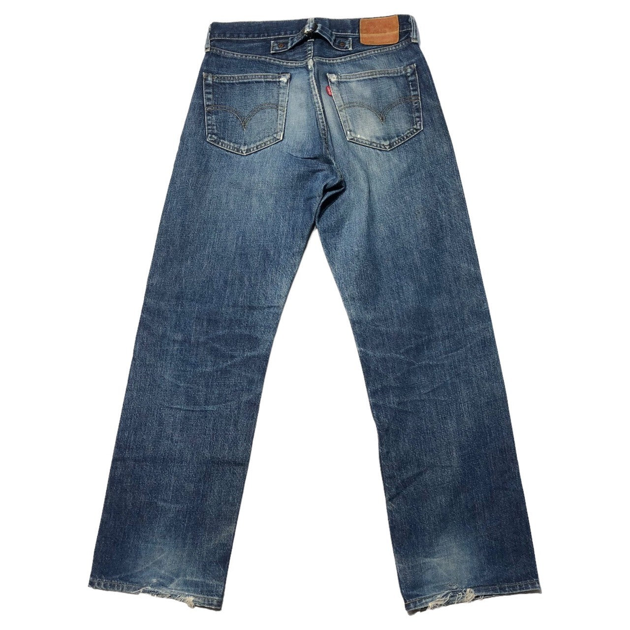 Levi's(リーバイス) 90's 702-XX traight denim pants セルビッチ ストレート デニム パンツ W31 インディゴ 復刻 シンチバッグ 赤耳