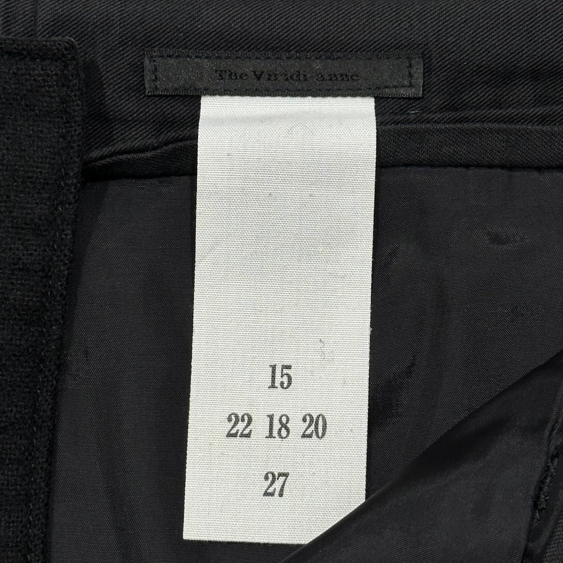 The Viridi-anne(ザヴィリディアン) Wool Harem Pants ウール サルエル パンツ CL-112-04 2 ブラック