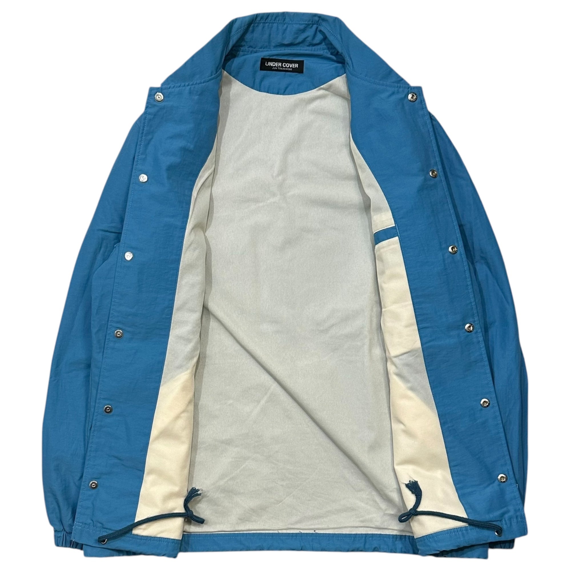 UNDERCOVER(アンダーカバー) 2017SS CAN FUTURE DAYS Coach Jacket コーチジャケット UCS9208 1 ブルー
