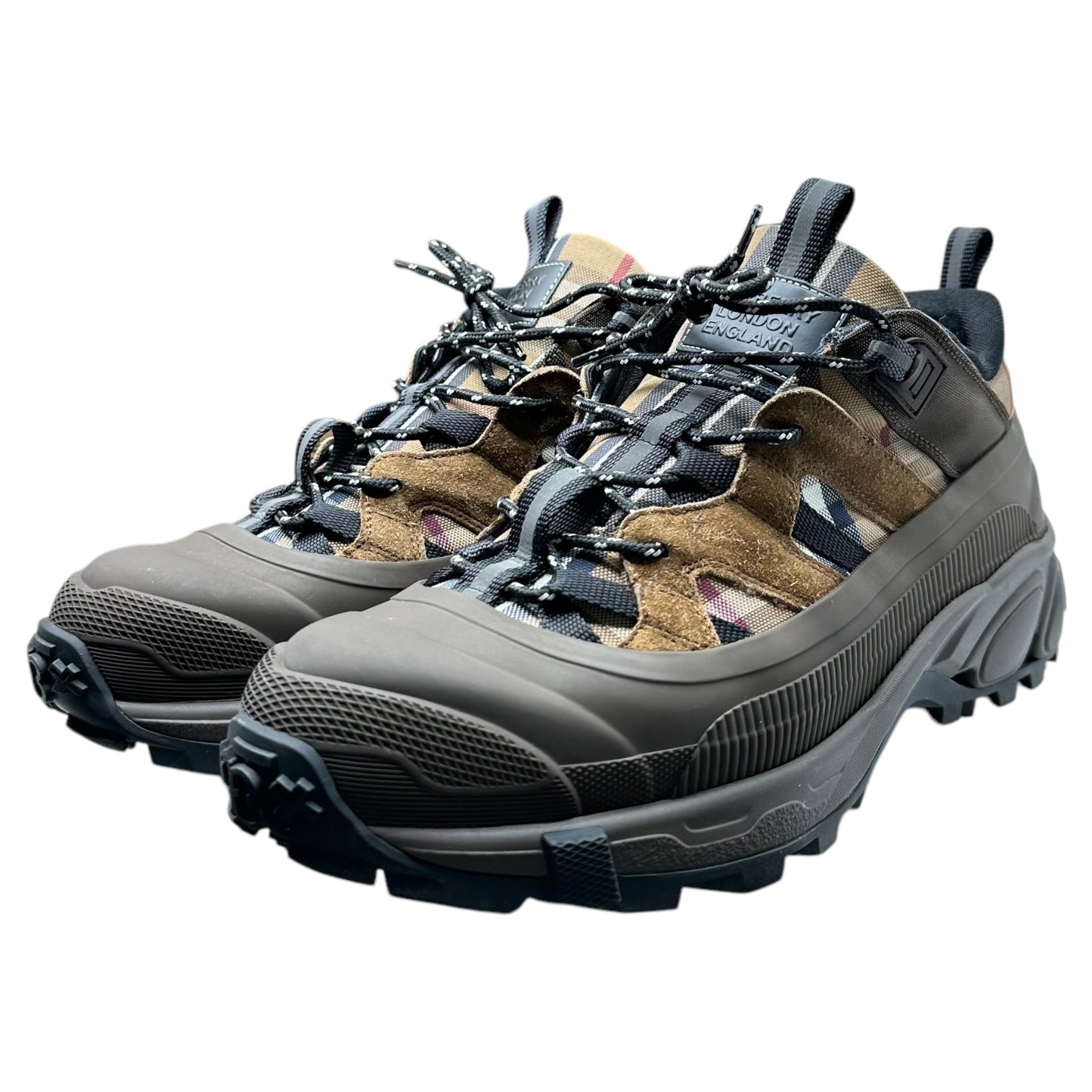 BURBERRY(バーバリー) ARTHUR アーサー 厚底 スニーカー 8048161 43(27.5cm程度) ブラウン 箱付