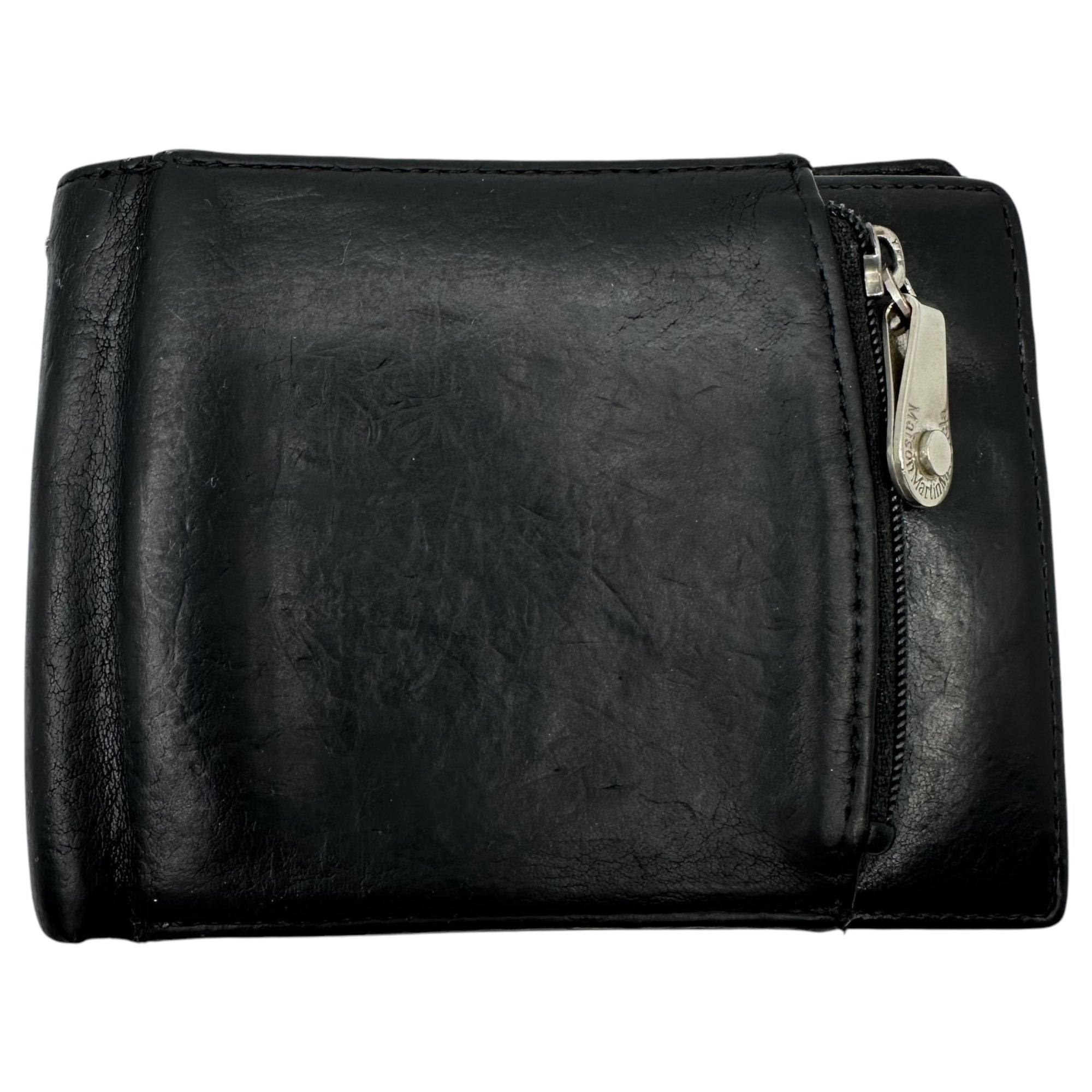 Maison Martin Margiela(メゾン マルタンマルジェラ) Leather Bifold Wallet レザー 二つ折り 財布 ブラック