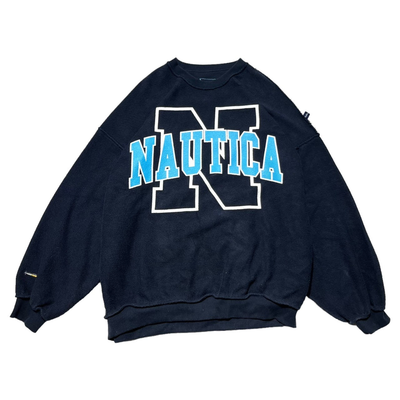 NAUTICA×FREAK'S STORE(ノーティカ×フリークスストア) reversible sweatshirt リバーシブル スウェ