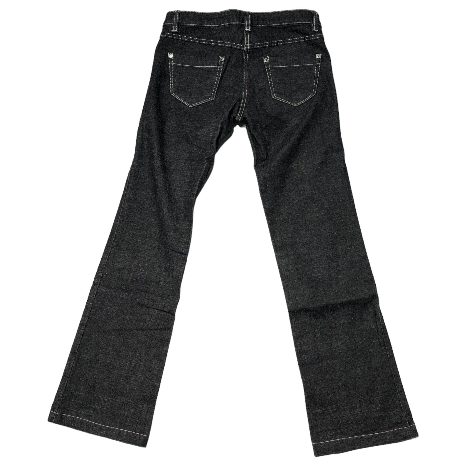 Vivienne Westwood RED LABEL(ヴィヴィアンウエストウッドレッドレーベル) オールド ブラック フレア デニム パンツ 357-03-71009 SIZE 01(S) ブラック ブーツカット