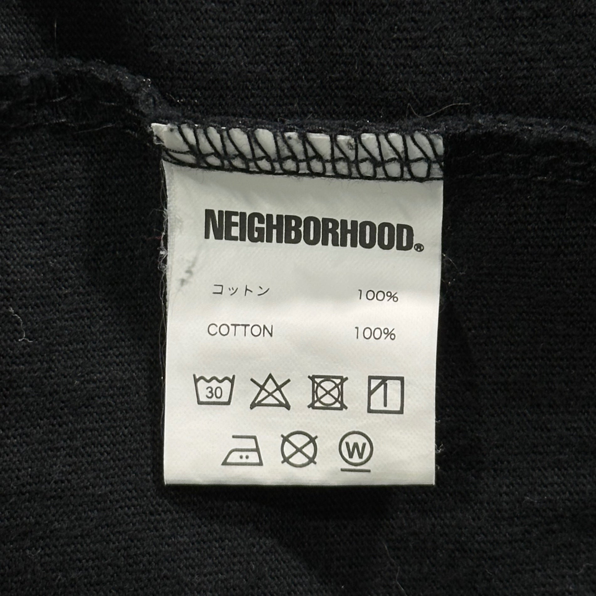NEIGHBORHOOD(ネイバーフッド) 23AW SRL L/S TEE プリント 長袖 Tシャツ 232PCNH-LT21 XL ブラック SRL.TEE LS-1