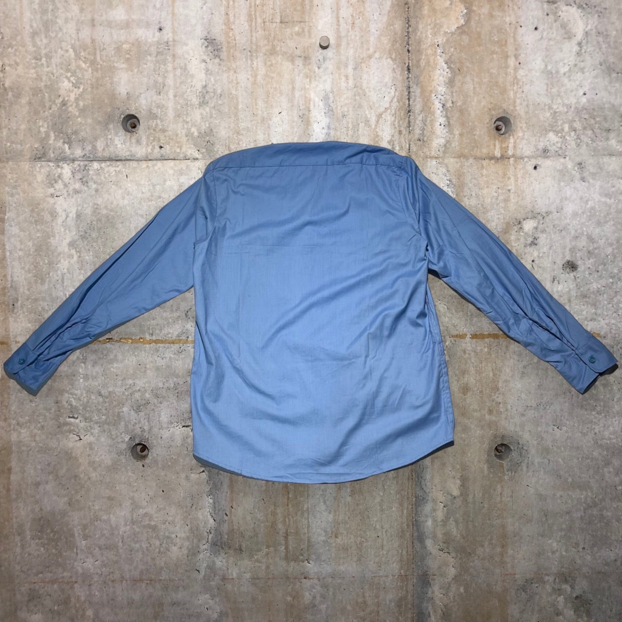 Romania ARMY(ルーマニア軍) ヴィンテージメディカルシャツ 50-0(Lサイズ程度) ブルー