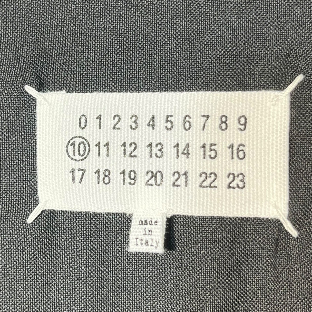 MAISON MARGIELA(メゾンマルジェラ) 23SS No Collar Jacket ノーカラー ジャケット S50BN0447 48(L程度) ブラック テーラード ウール