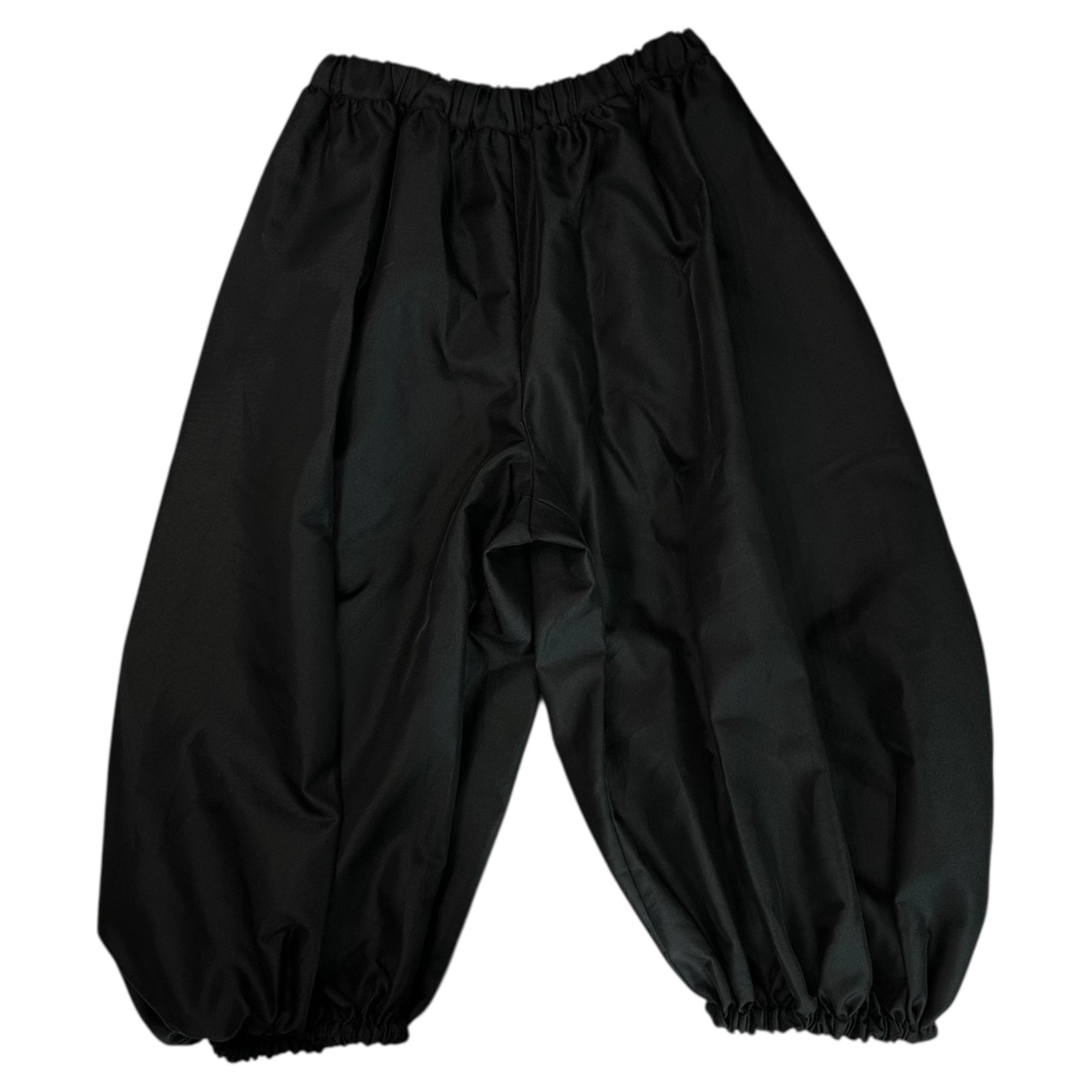 COMME des GARCONS COMME des GARCONS(コムデギャルソンコムデギャルソン) 25SS Estelle Balloon Pants エステル バルーン パンツ RO-P006 S ブラック AD2024 男性着用可能 人気完売商品