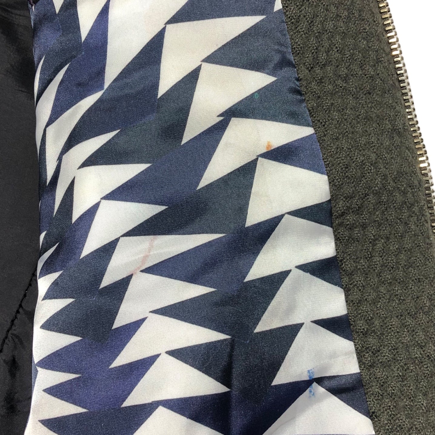 PAUL SMITH(ポールスミス) 15AW MA-1 with liner フライト ジャケット ブルゾン ライナー付 715M L カーキ 参考定価66,000円(税込)